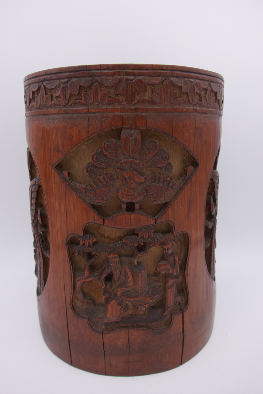 Bamboo Brush Pot (Bitong)
