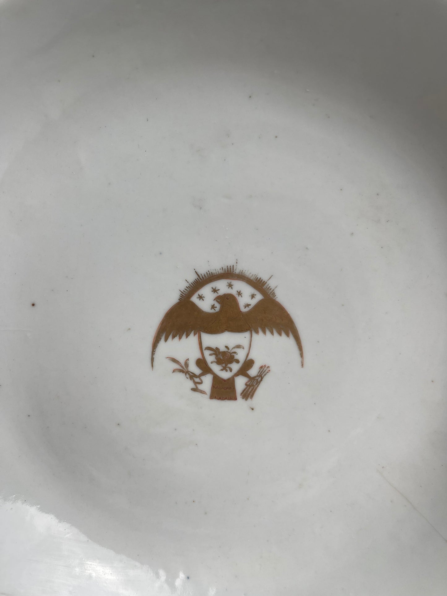 Eagle Decorated Dish
