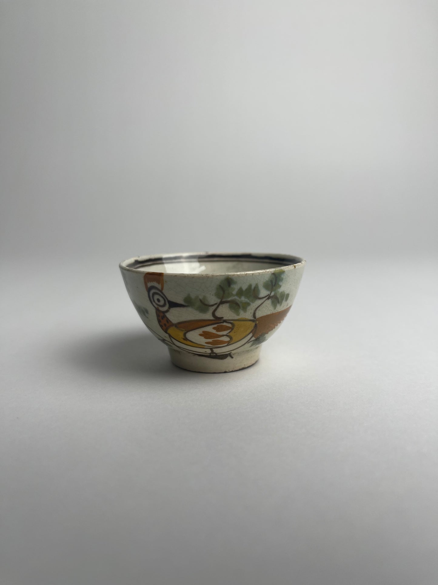Peacock Child's Bowl