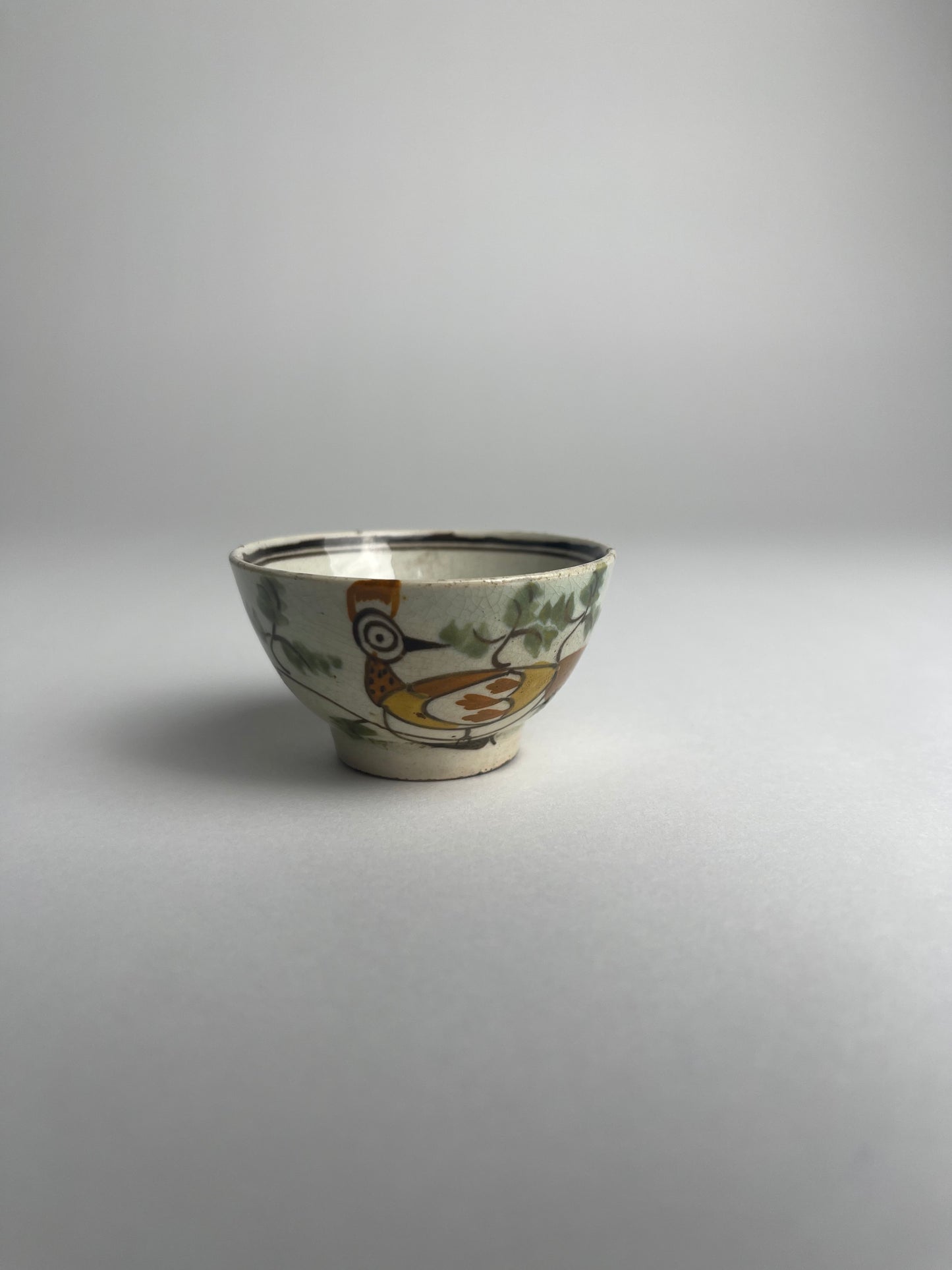 Peacock Child's Bowl