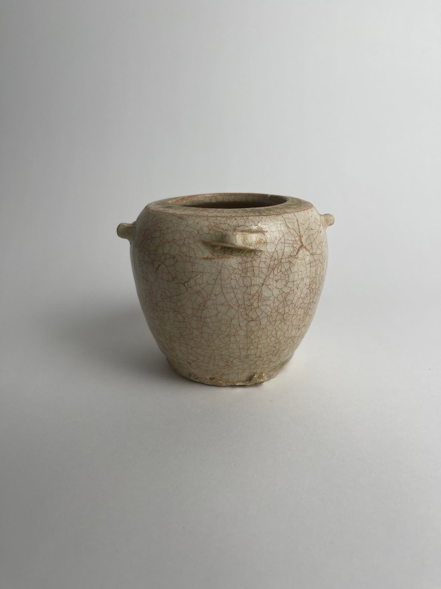 Straw Glaze Vase