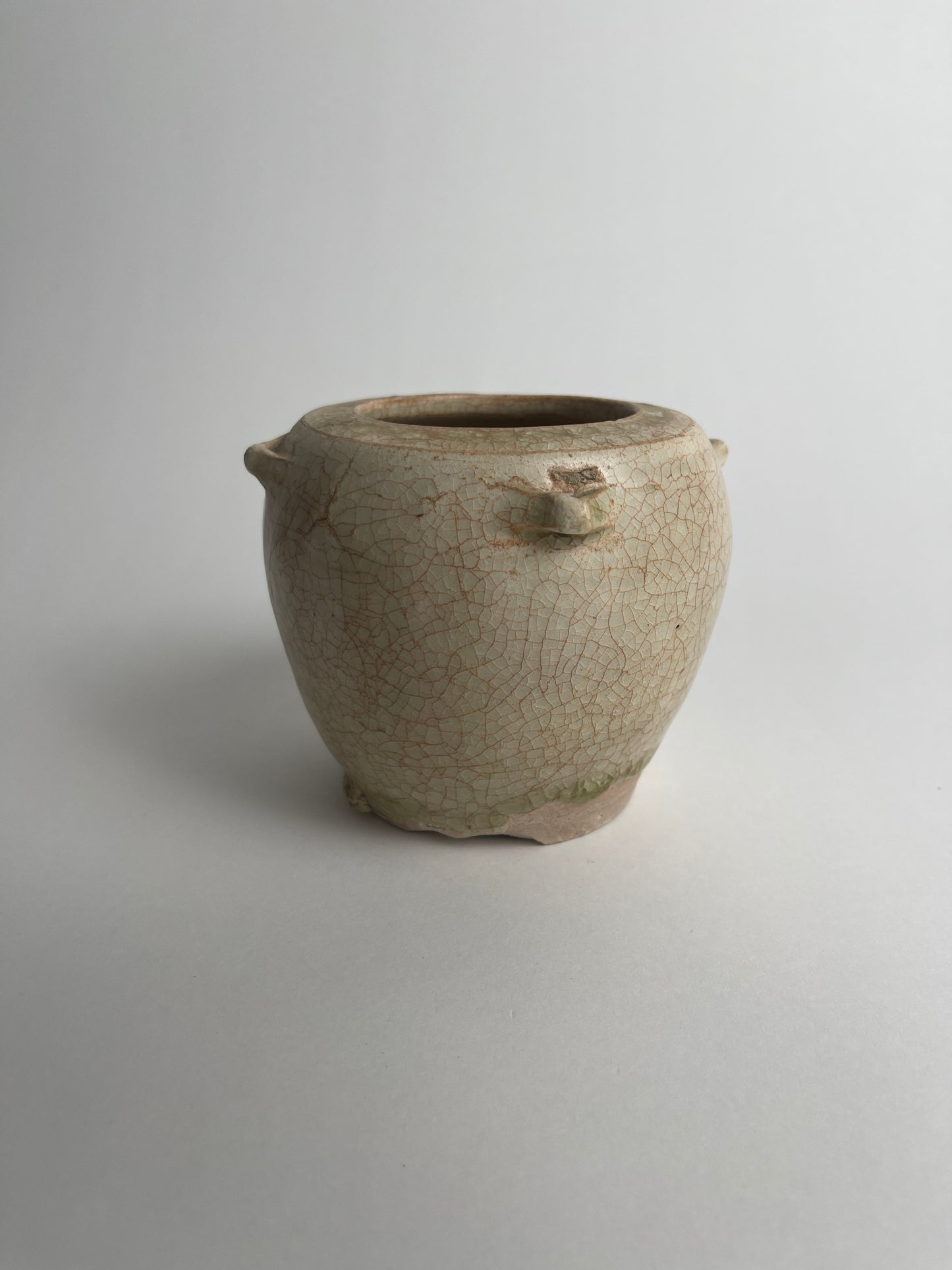 Straw Glaze Vase