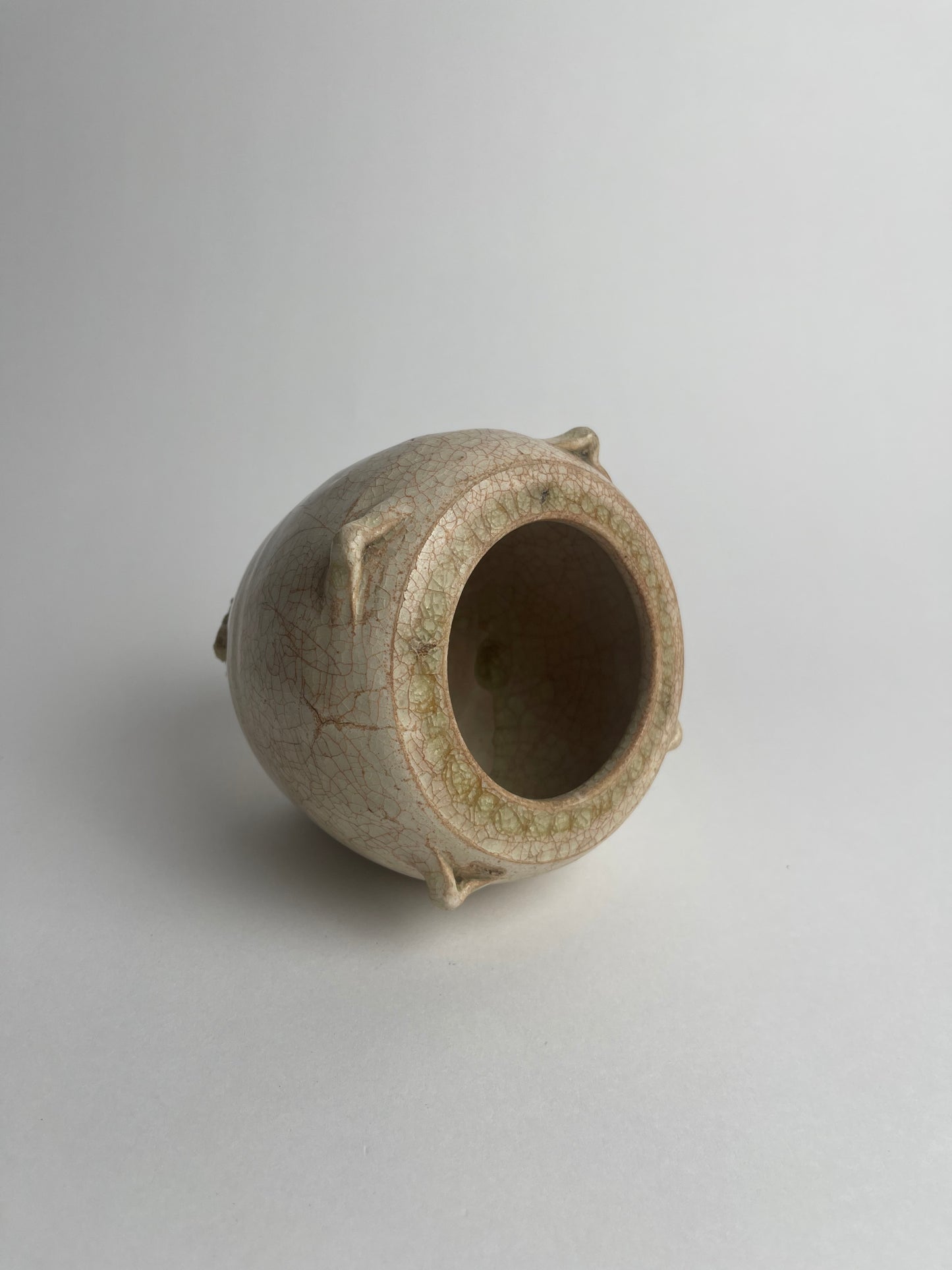 Straw Glaze Vase
