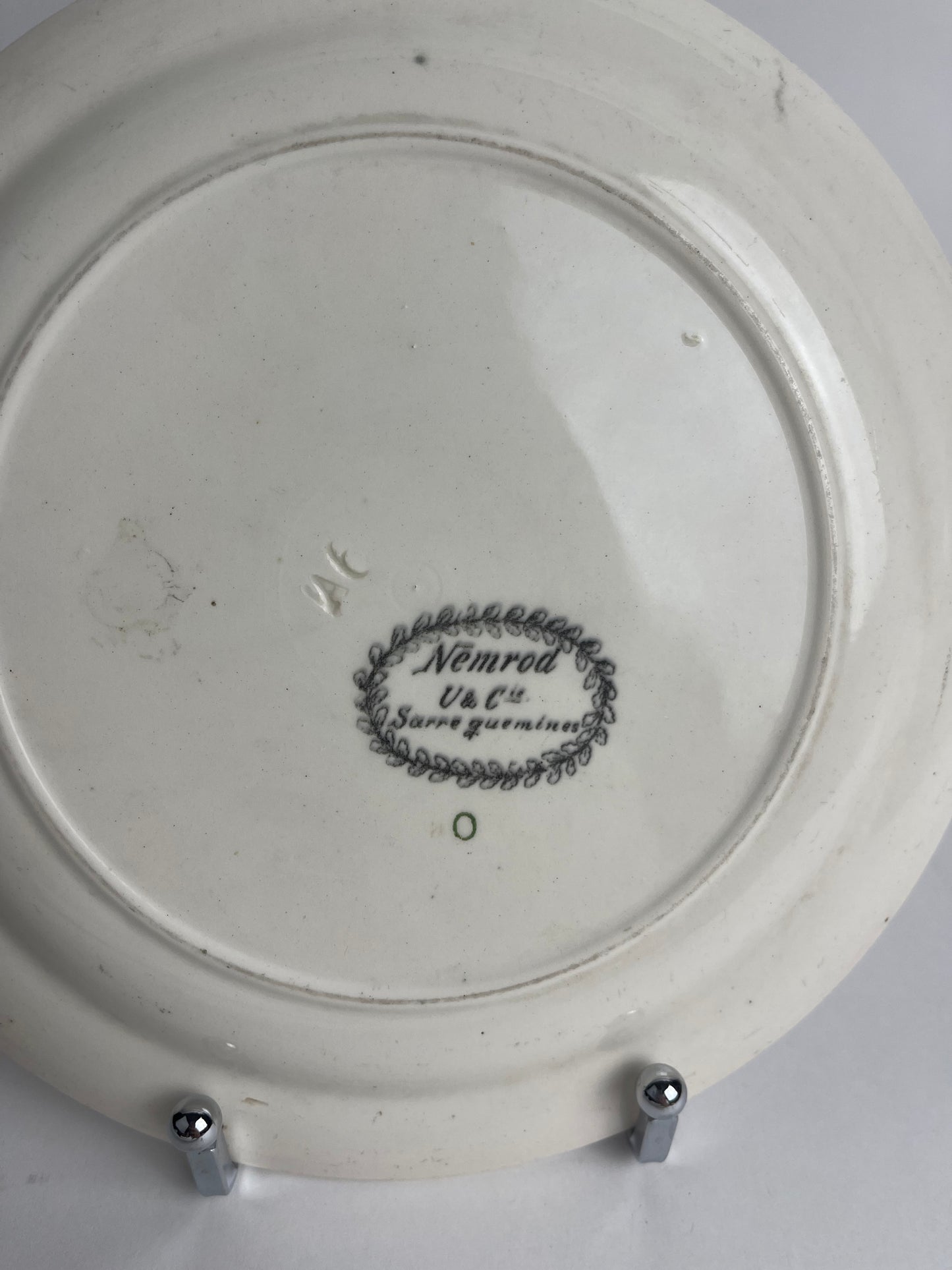 Transfer Decorated Plate