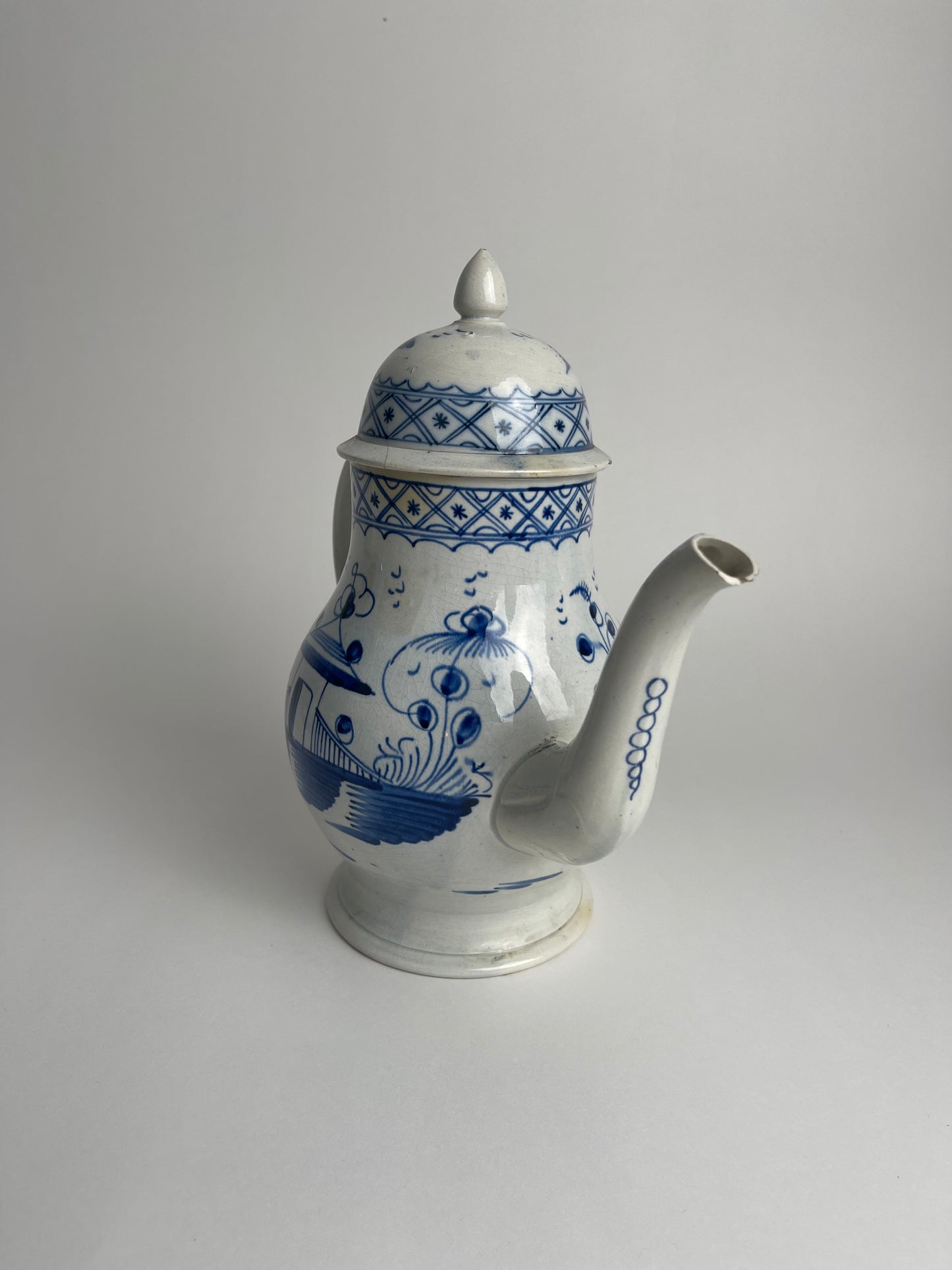 Pearlware Coffeepot