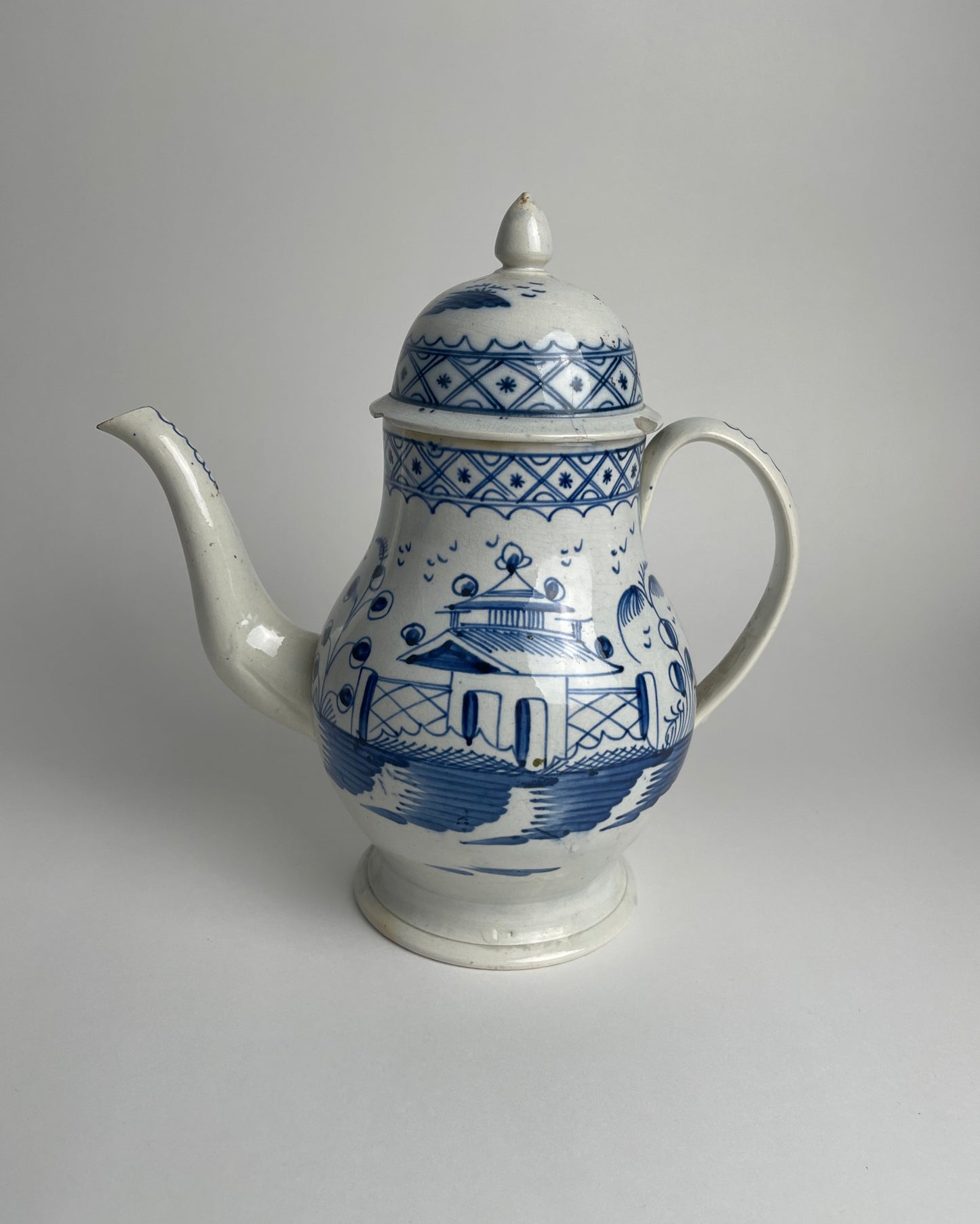 Pearlware Coffeepot