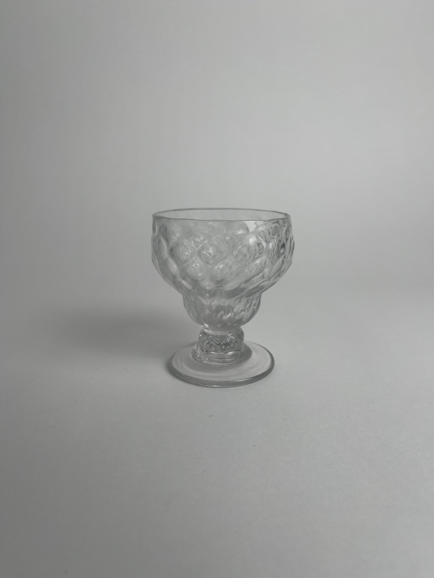 Footed Glass Salt