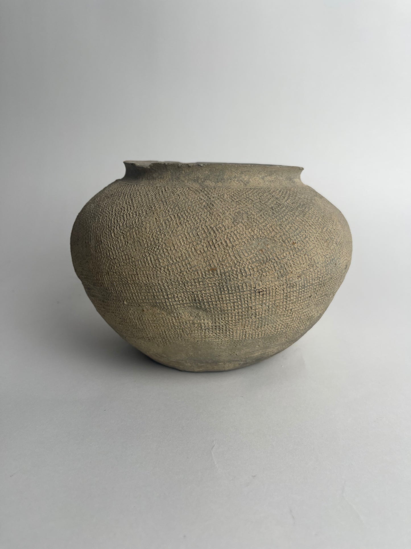 Textile Impressed Pot