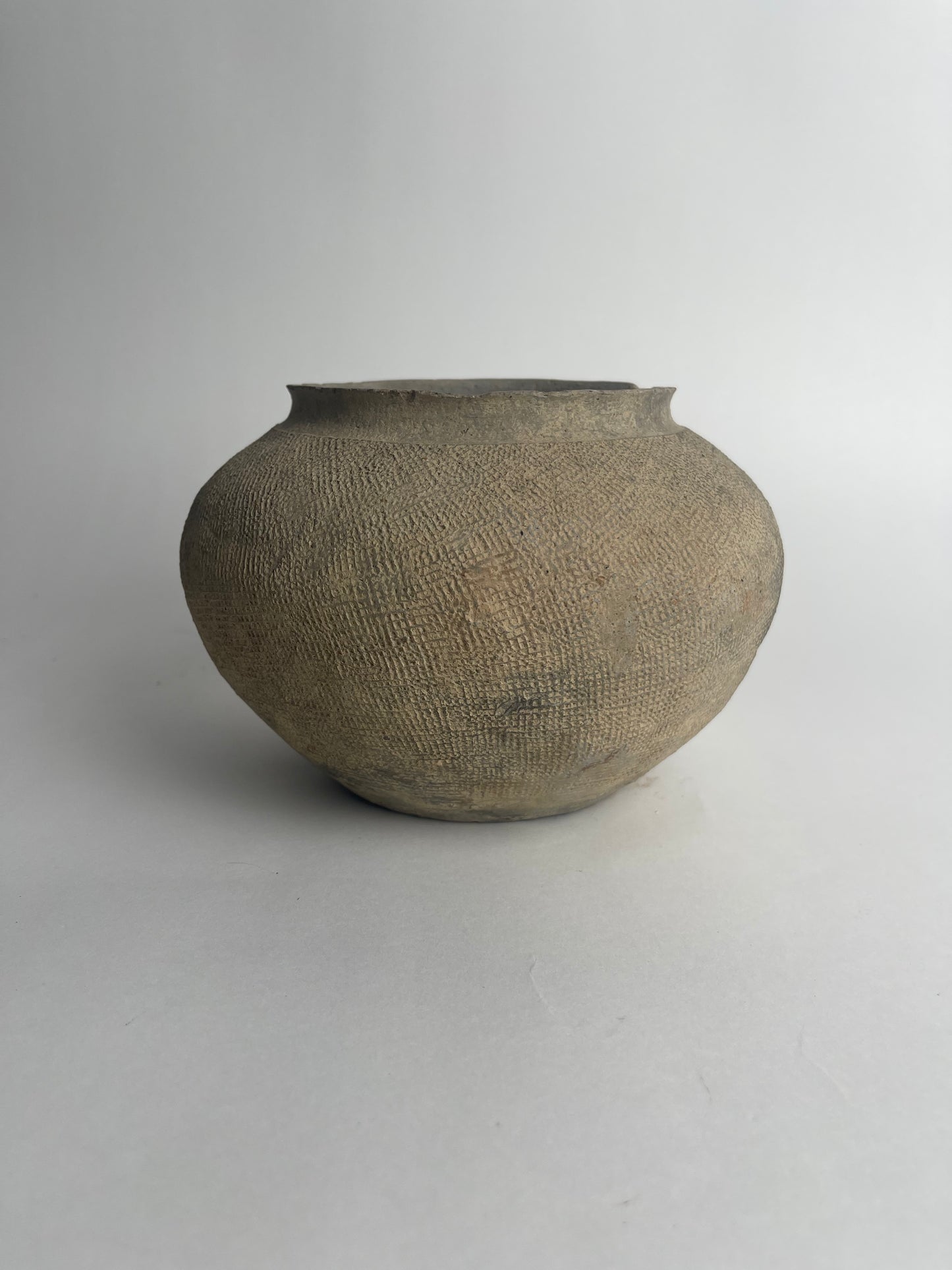 Textile Impressed Pot