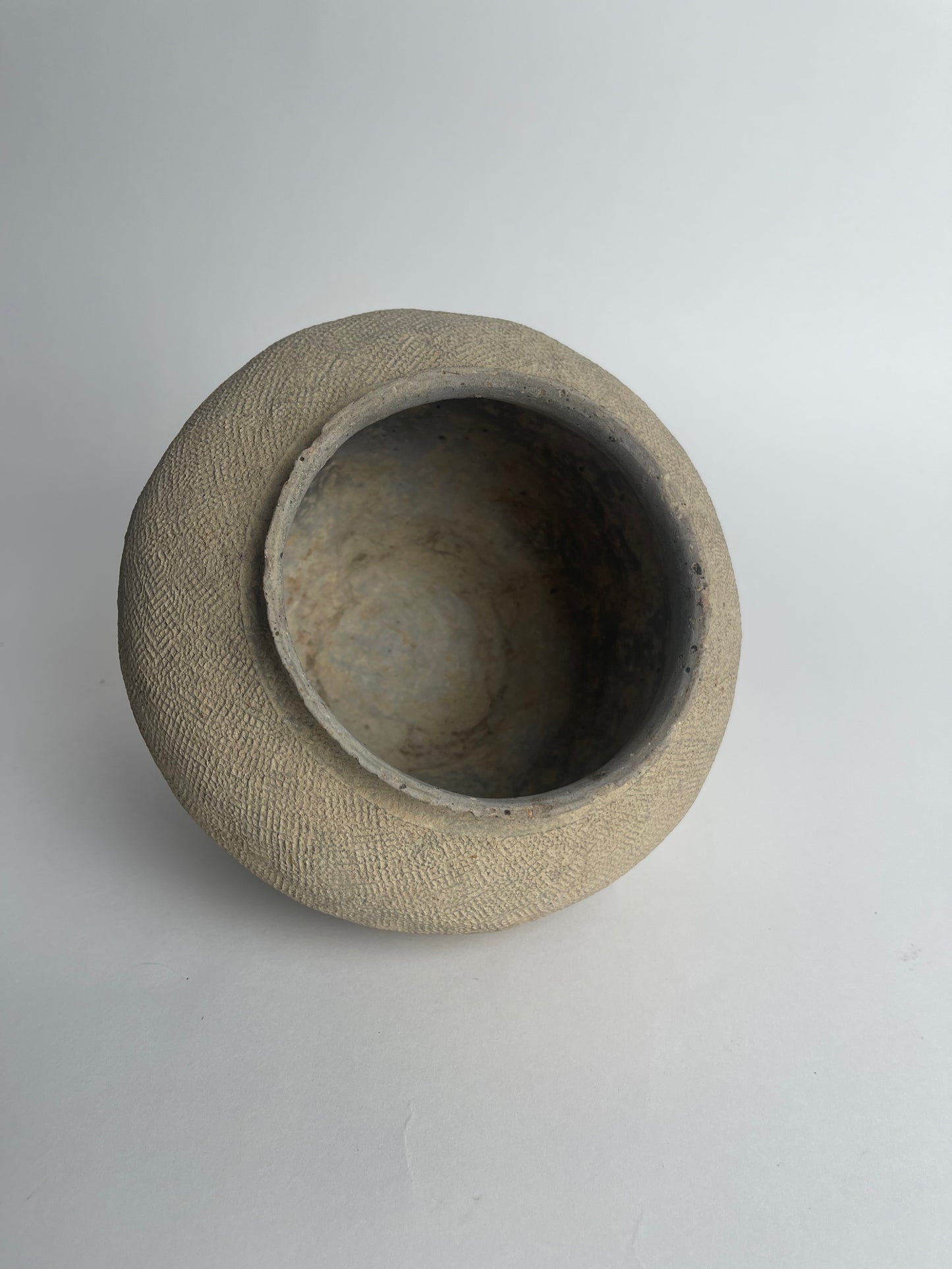 Textile Impressed Pot