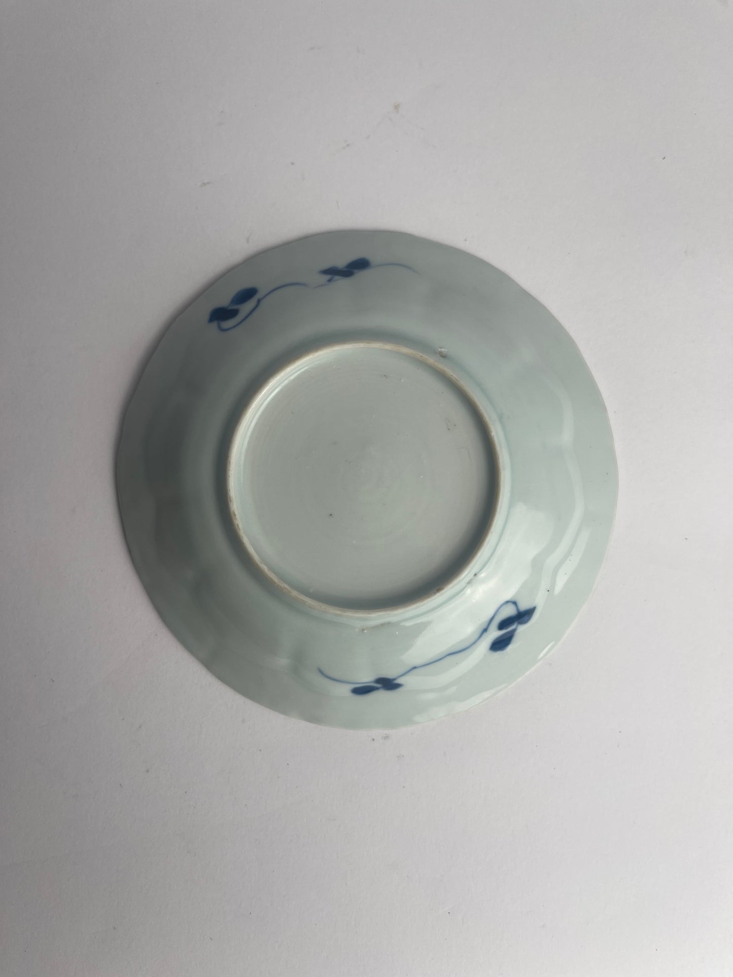 Blue & White Saucer