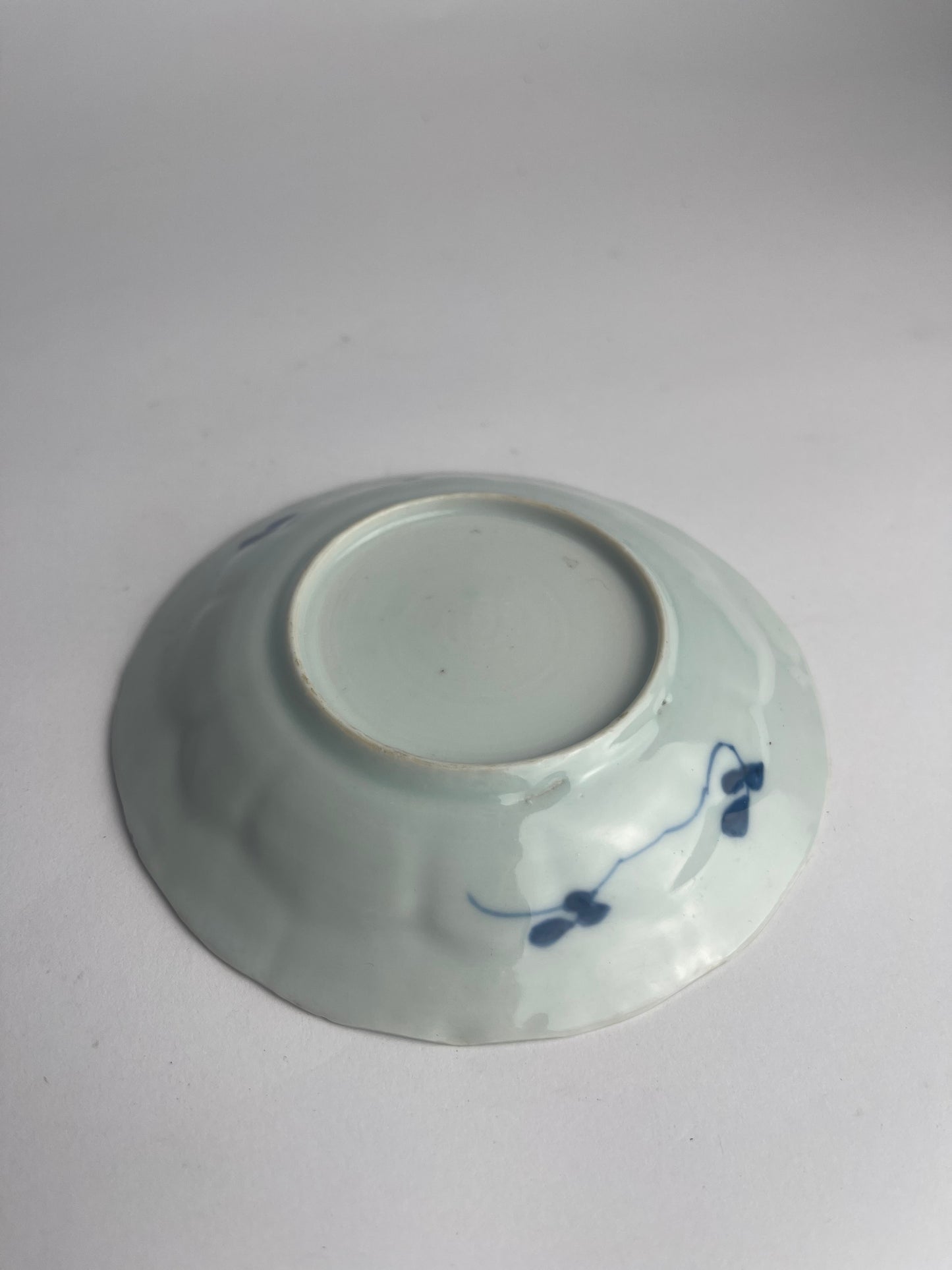 Blue & White Saucer