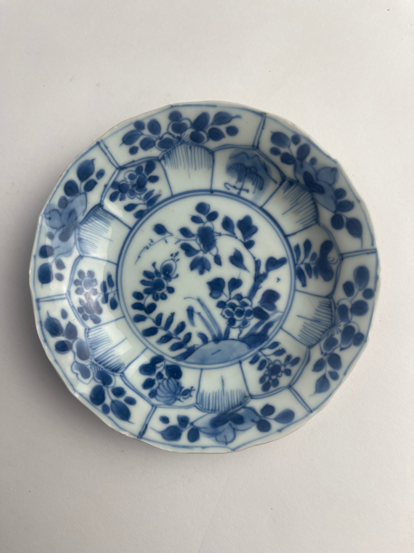 Blue & White Saucer