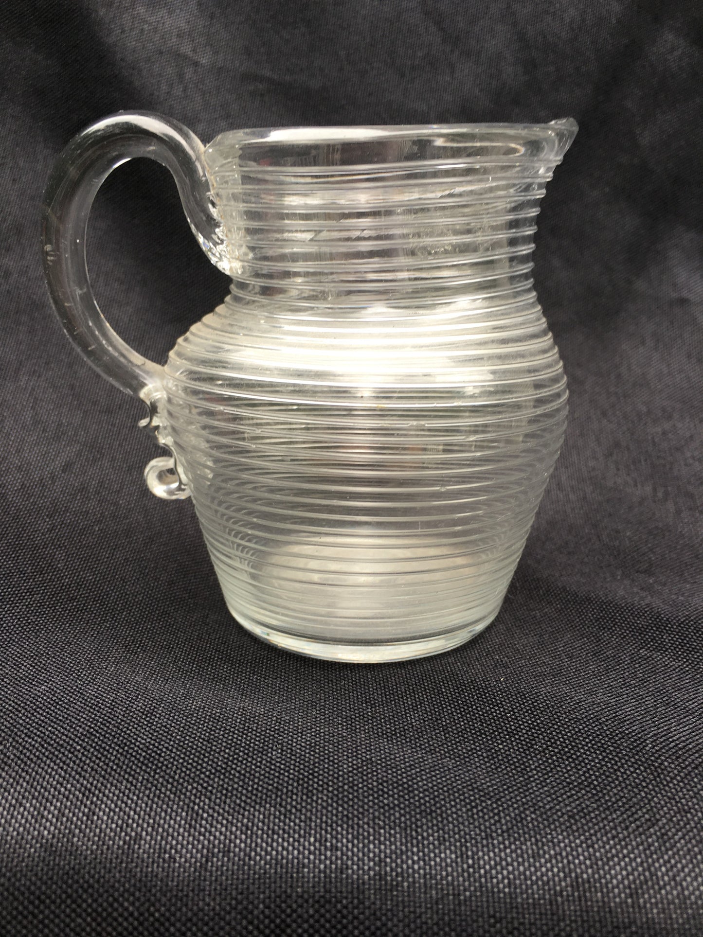 Threaded Freeblown Jug
