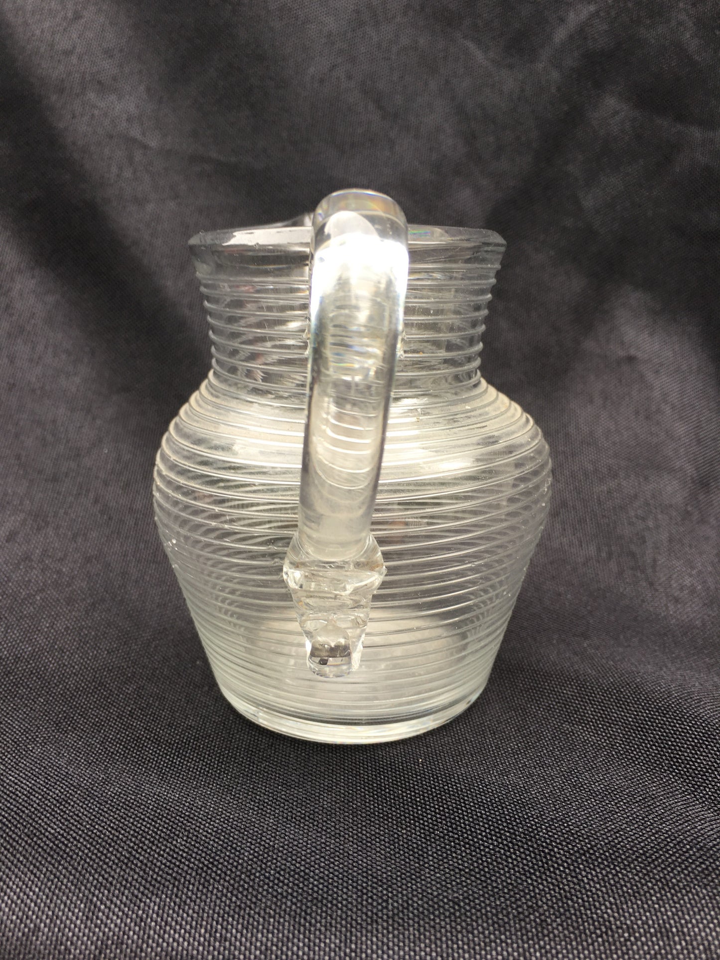Threaded Freeblown Jug