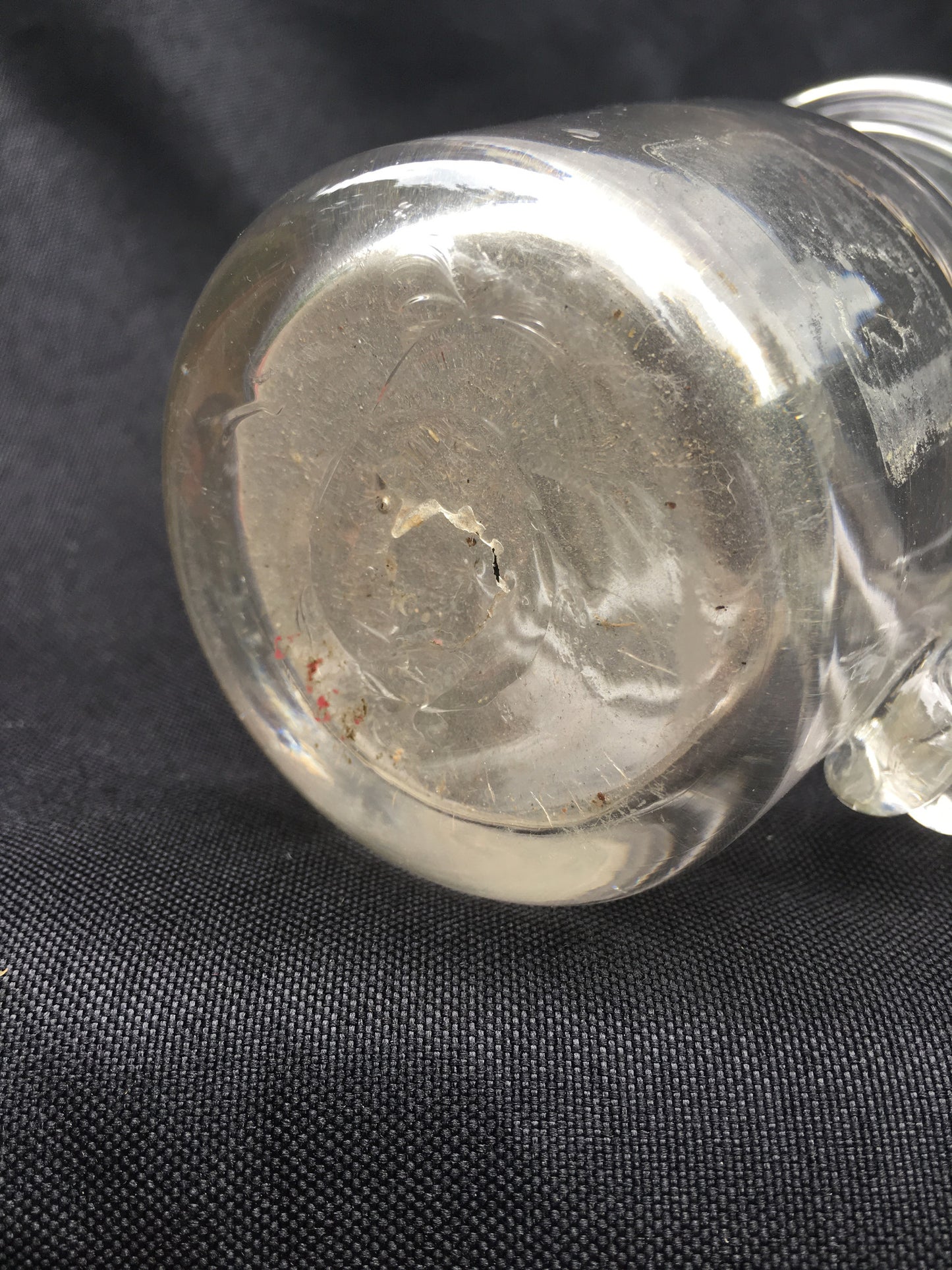 Small Freeblown Milk Jug
