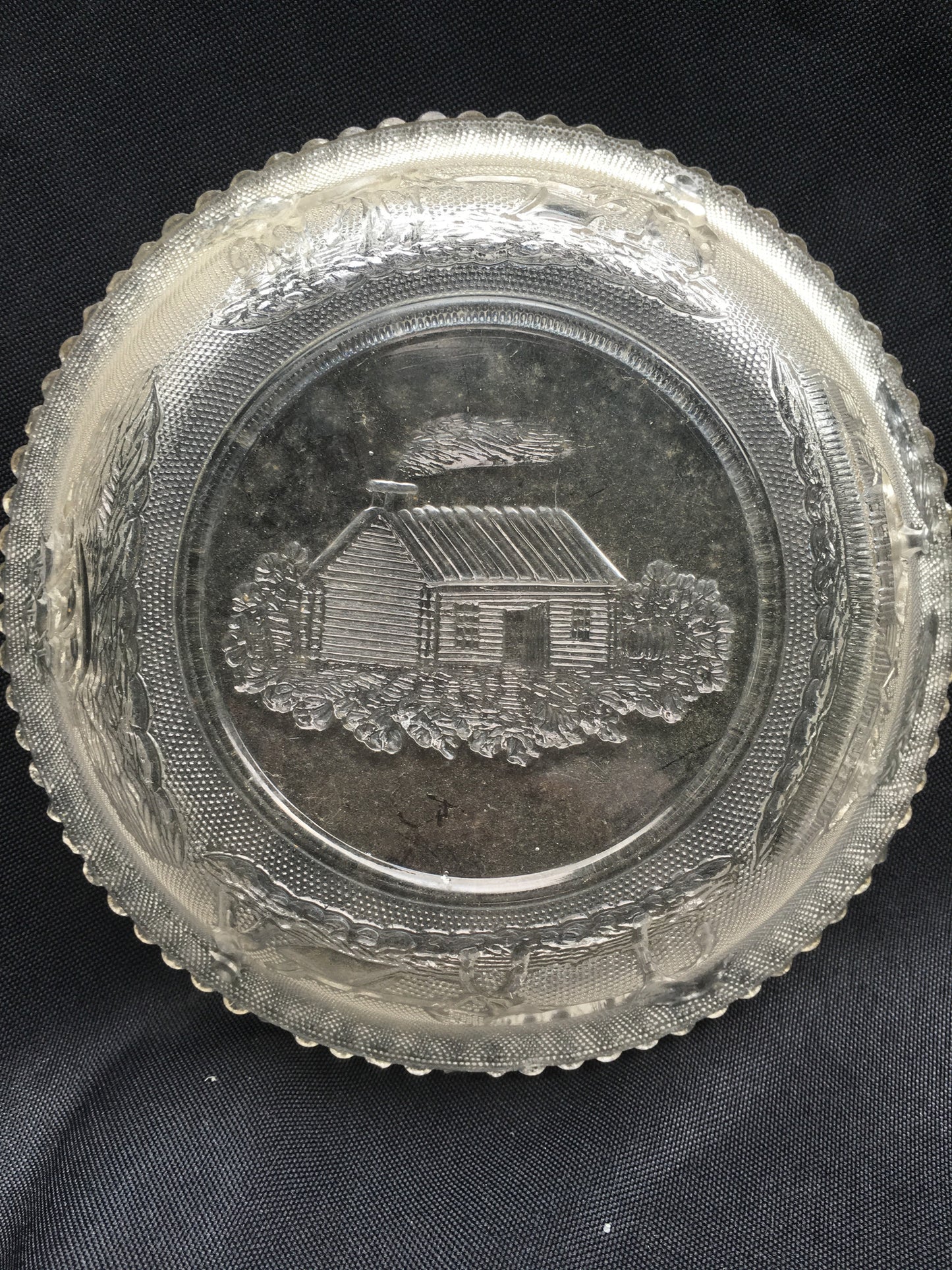 Industries and Log Cabin Plate