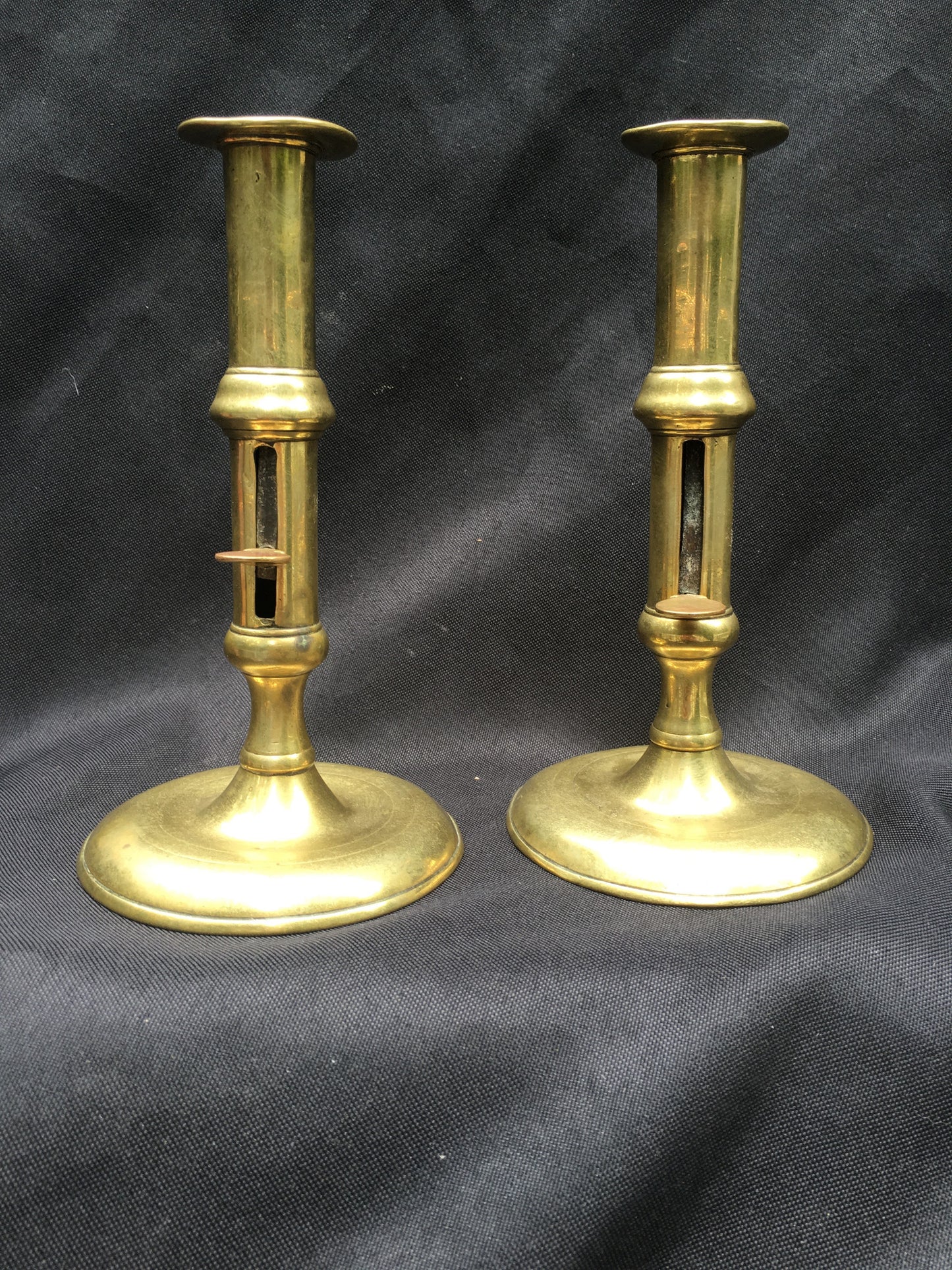 Pair of Queen Anne Candlesticks