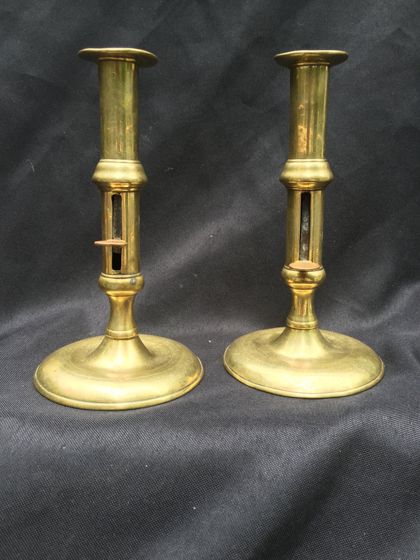 Pair of Queen Anne Candlesticks