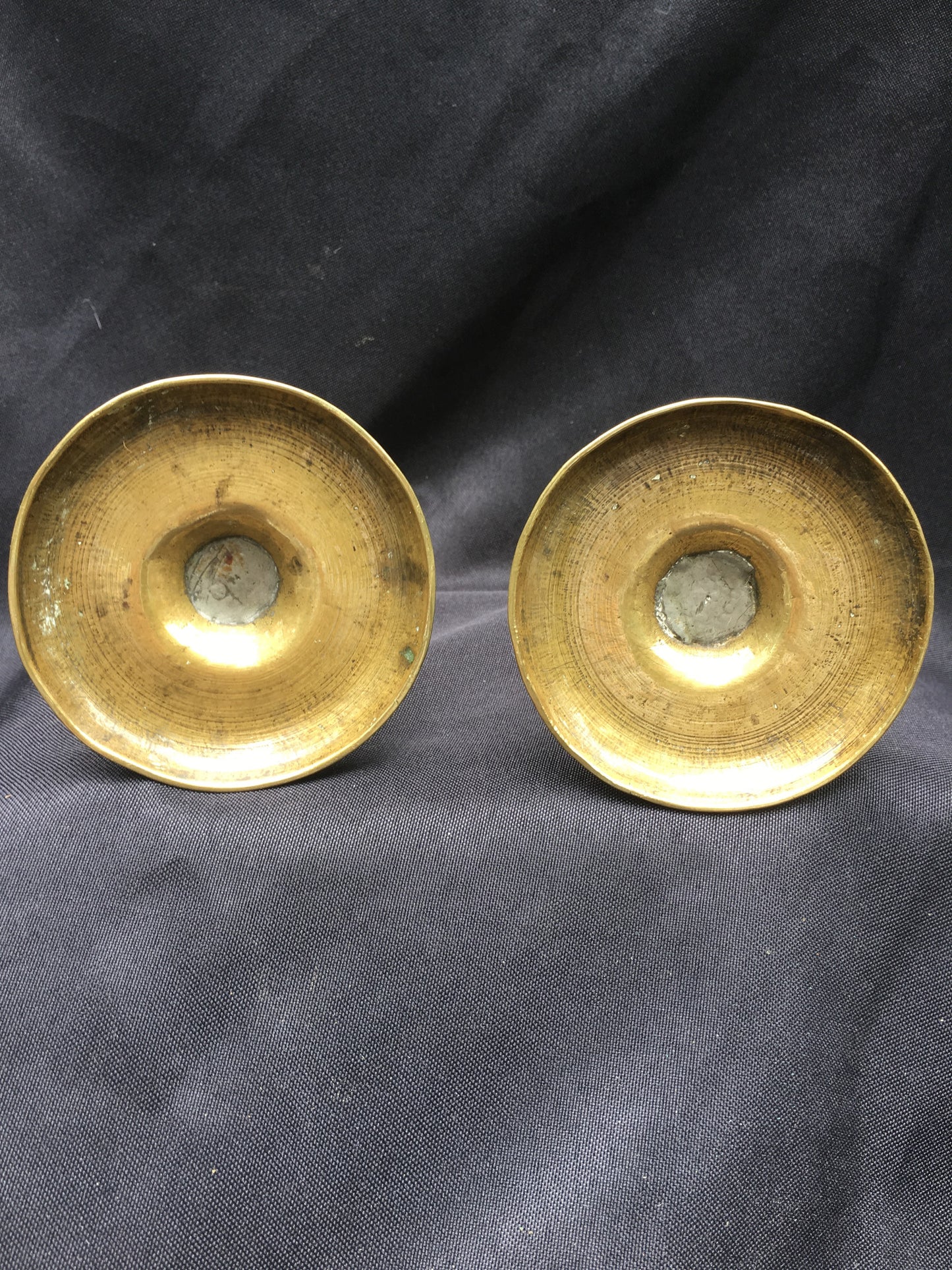 Pair of Queen Anne Candlesticks