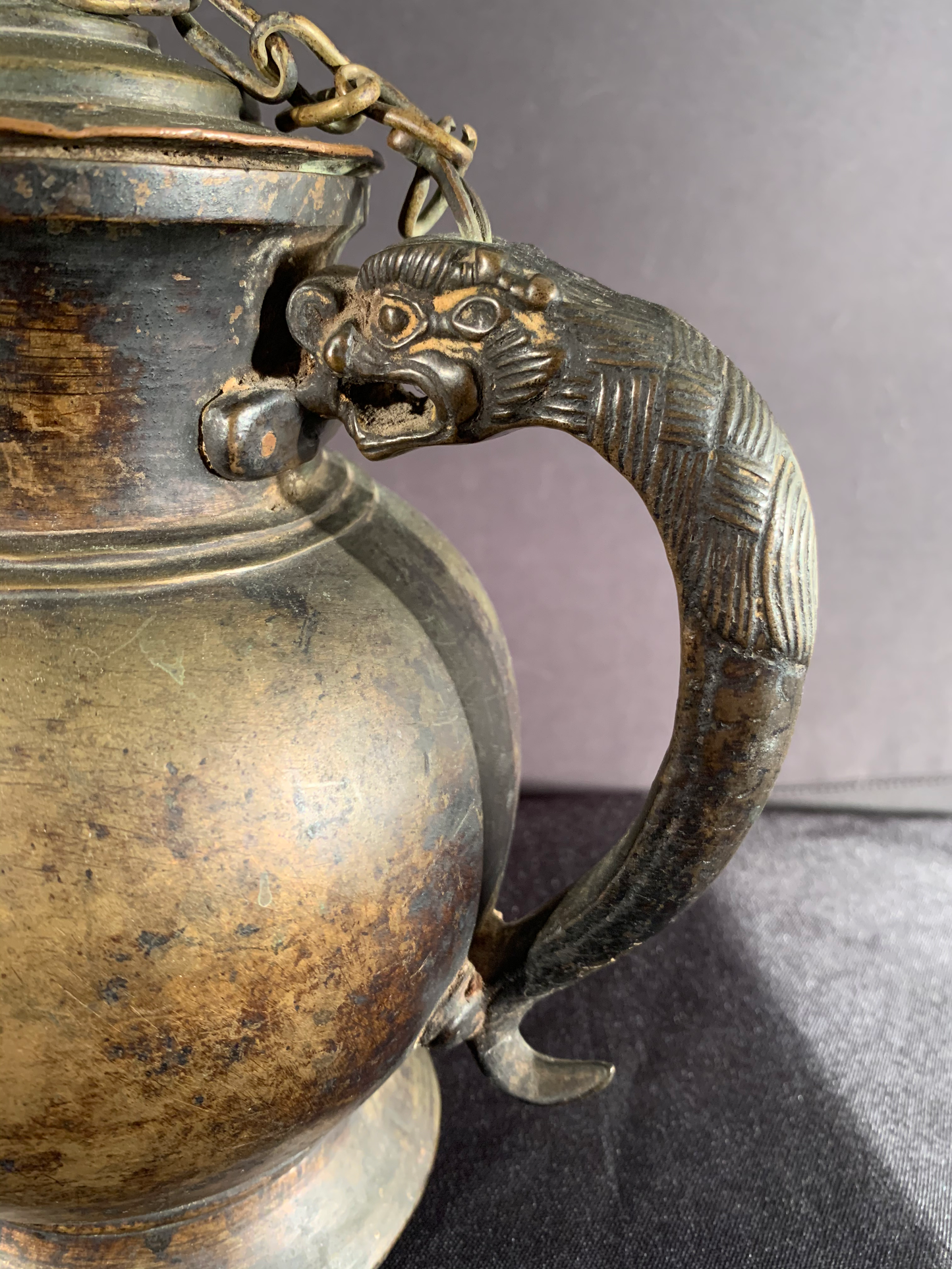 Tibetian bronze Ewer