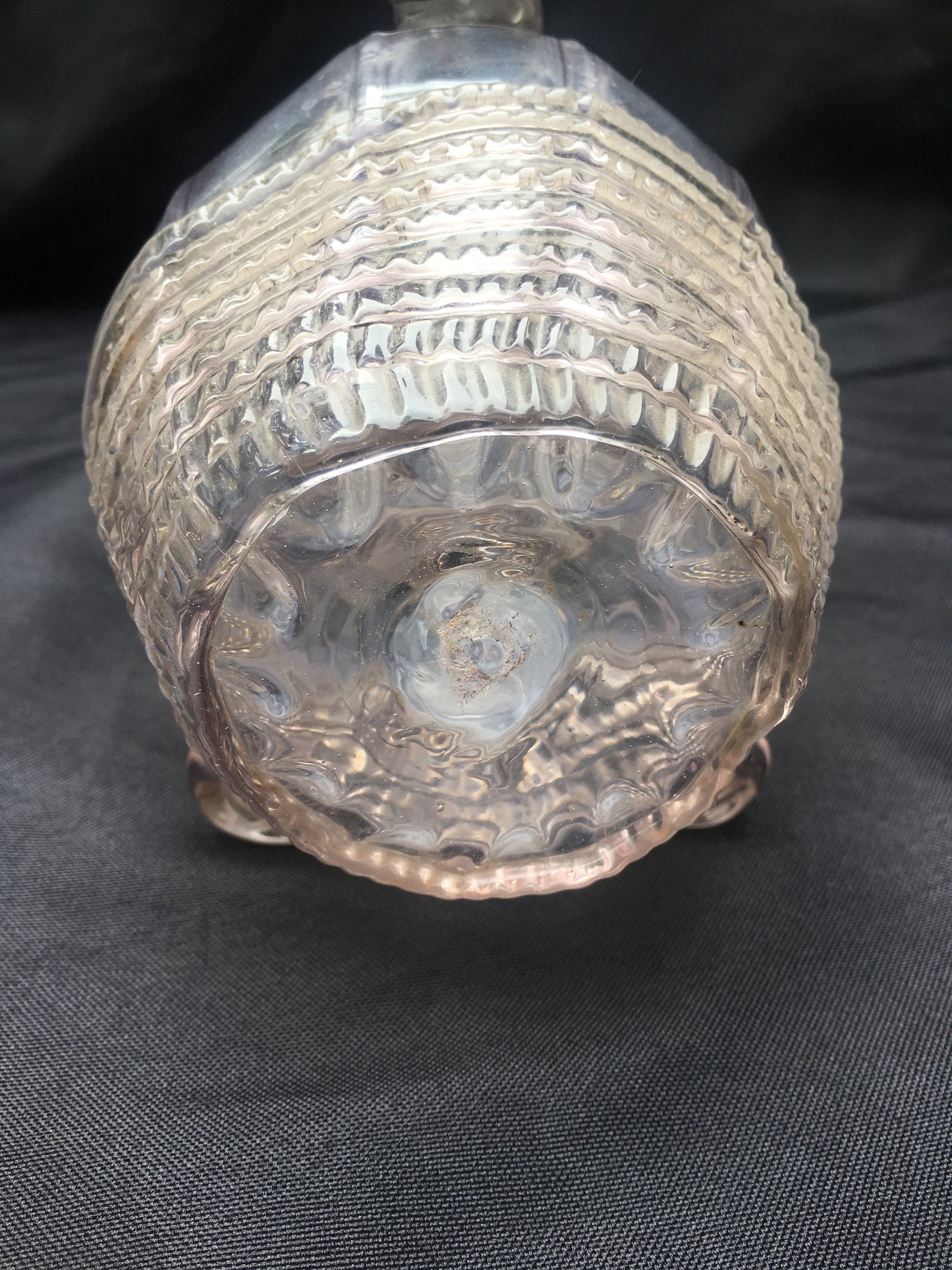 18th Century Glass German Barrel Form Flask