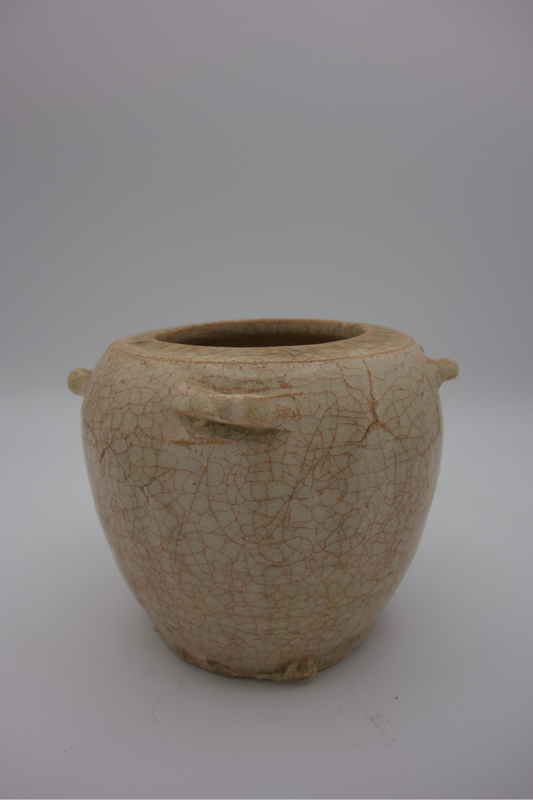 Straw Glaze Vase