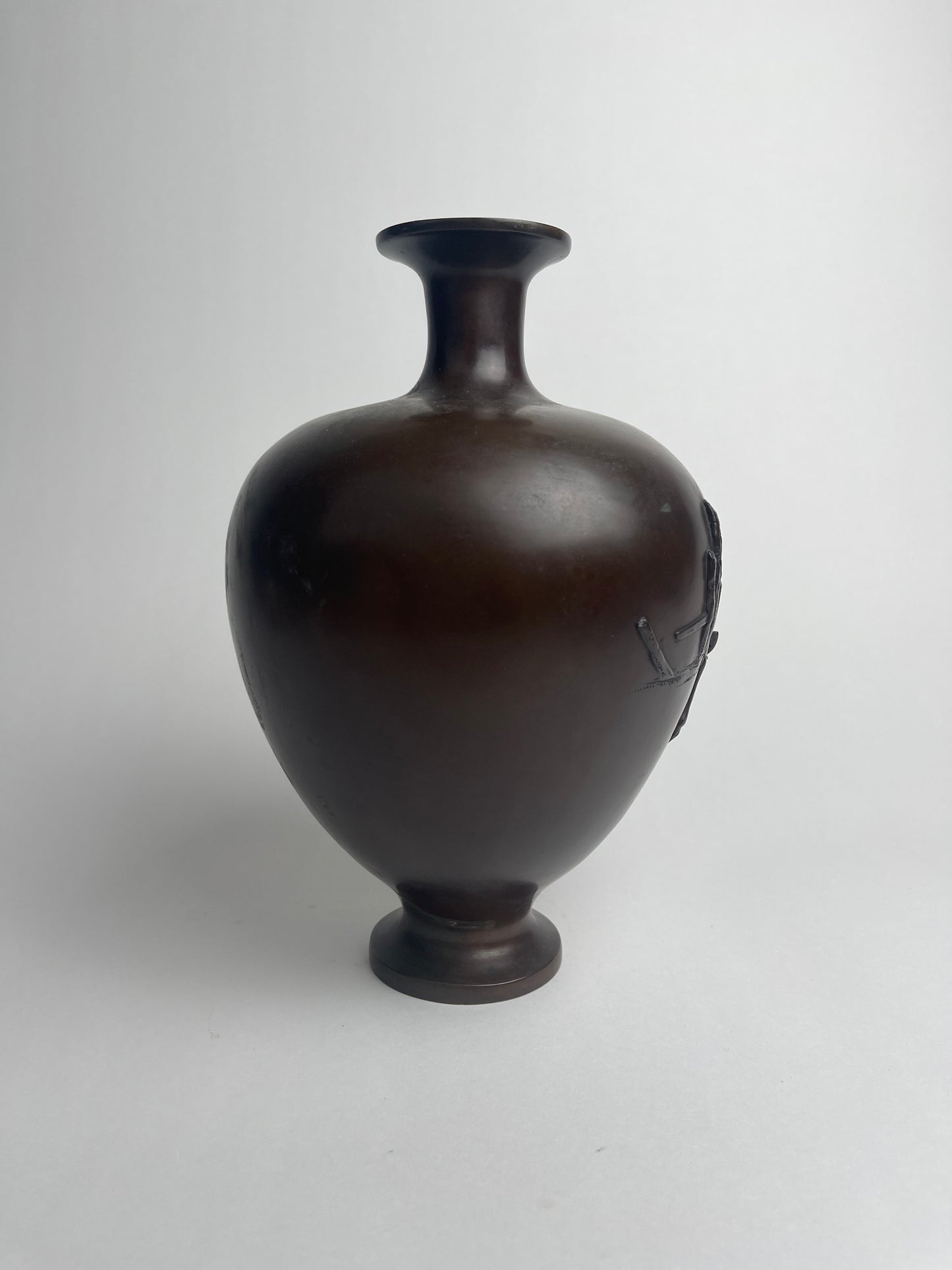 Patinated Bronze Vase