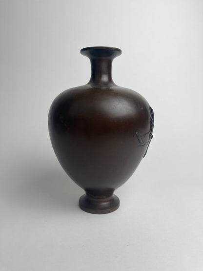 Patinated Bronze Vase