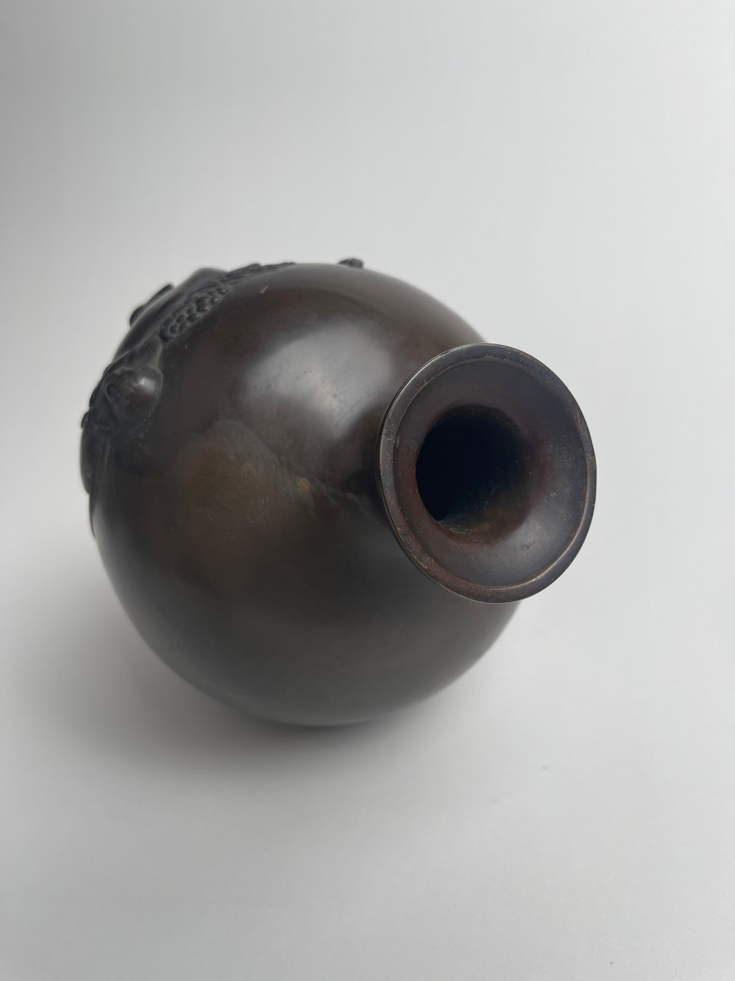 Patinated Bronze Vase