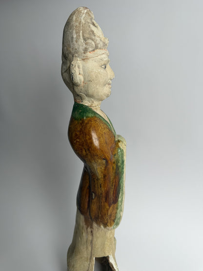 Tang Dynasty Sancai Official Tomb Figure, view 5
