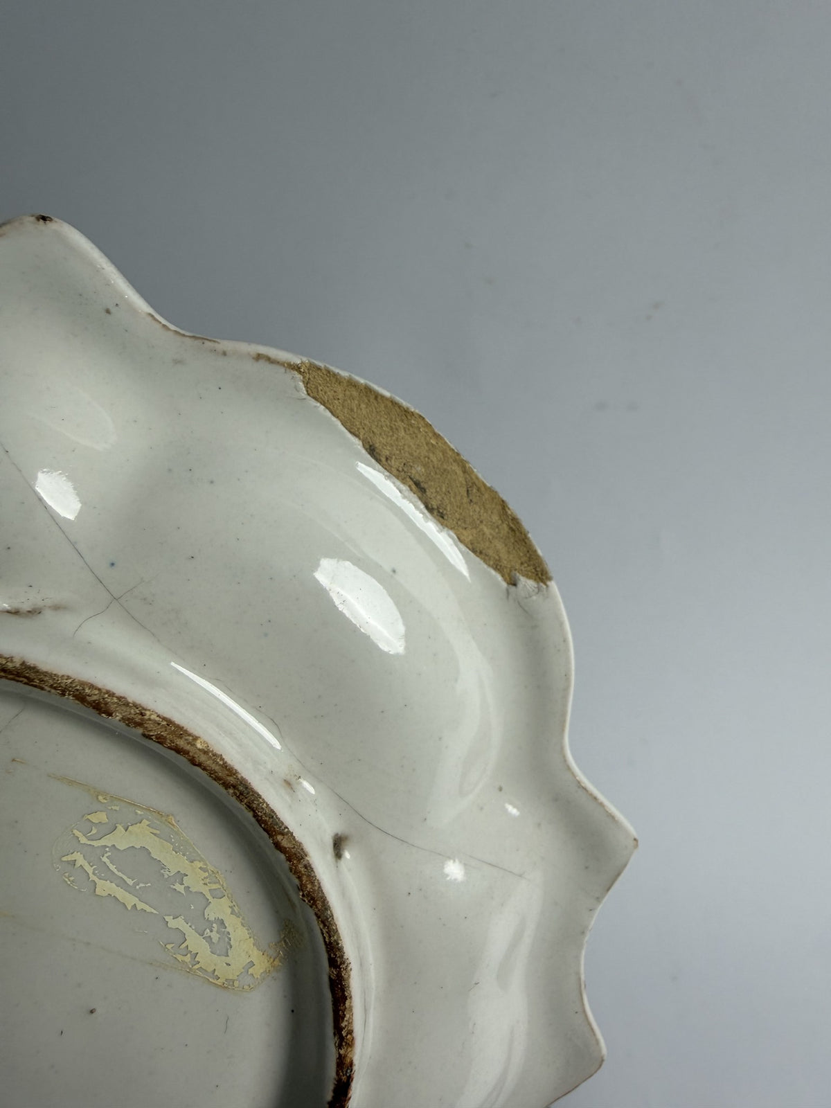 Sinceny Faience Plate with Donkey