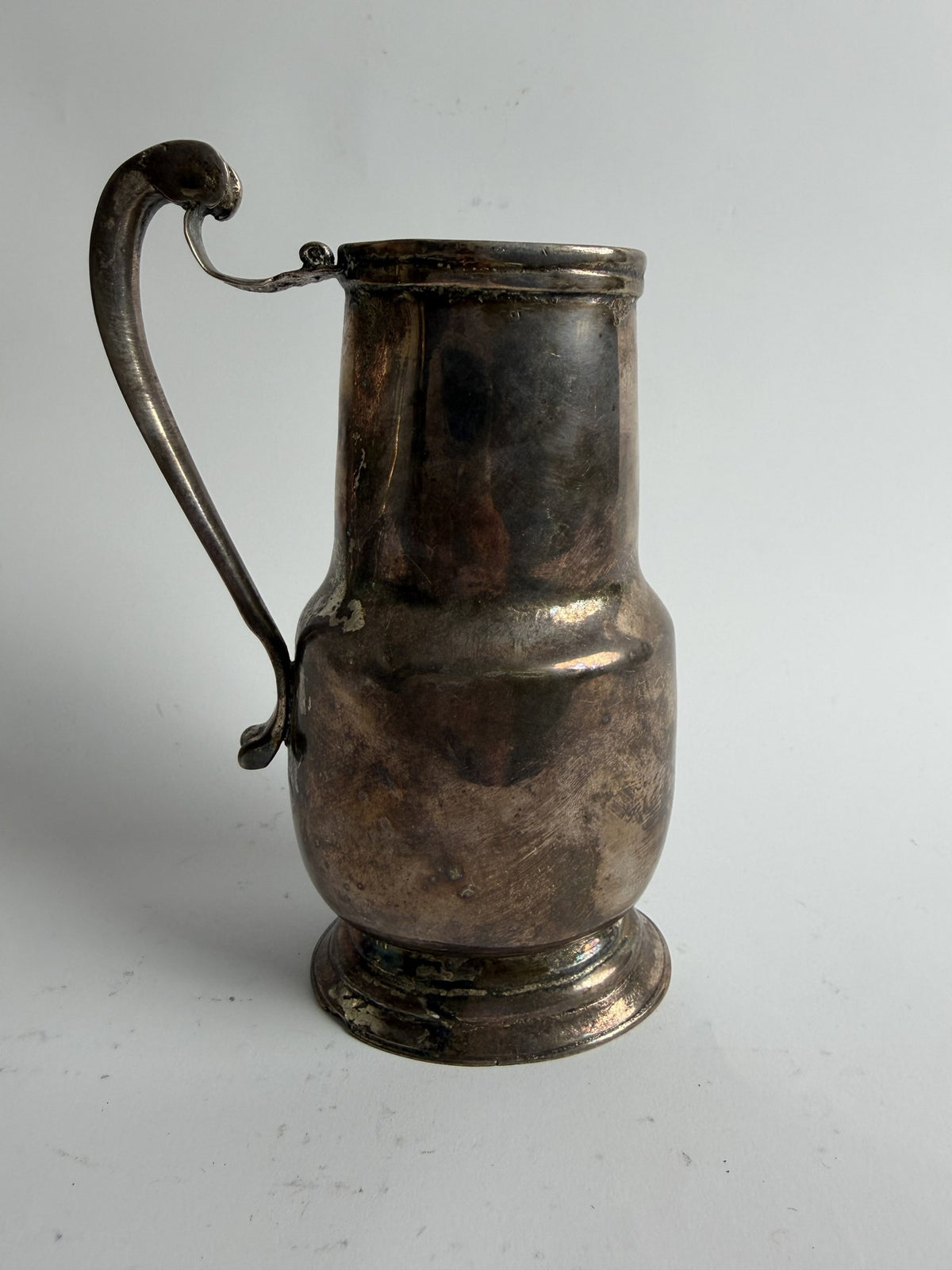 French Silver-Plated Barber's Jug (No Lid)