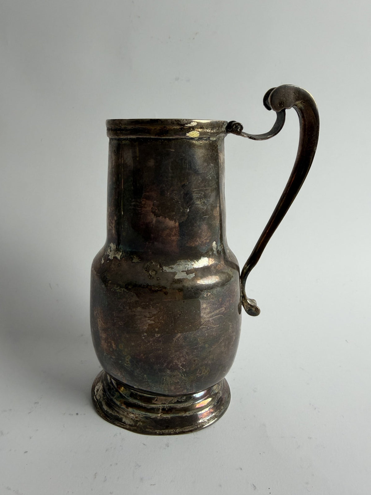 French Silver-Plated Barber's Jug (No Lid)