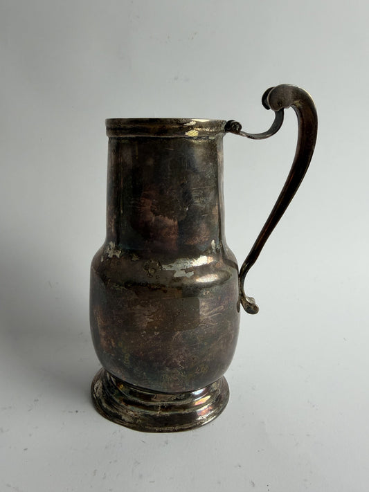 French Silver-Plated Barber's Jug (No Lid)