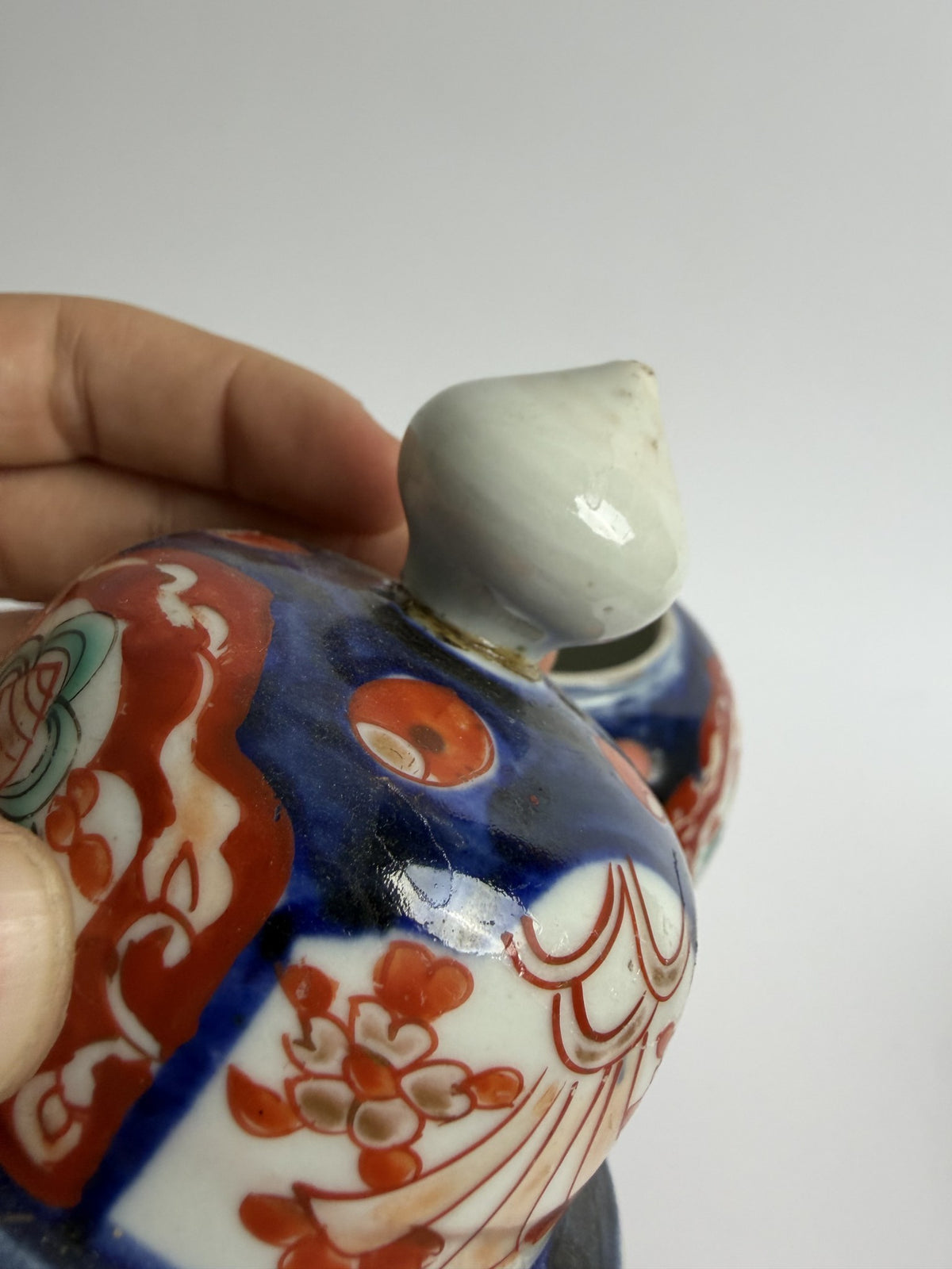 Japanese Imari Lidded Jar