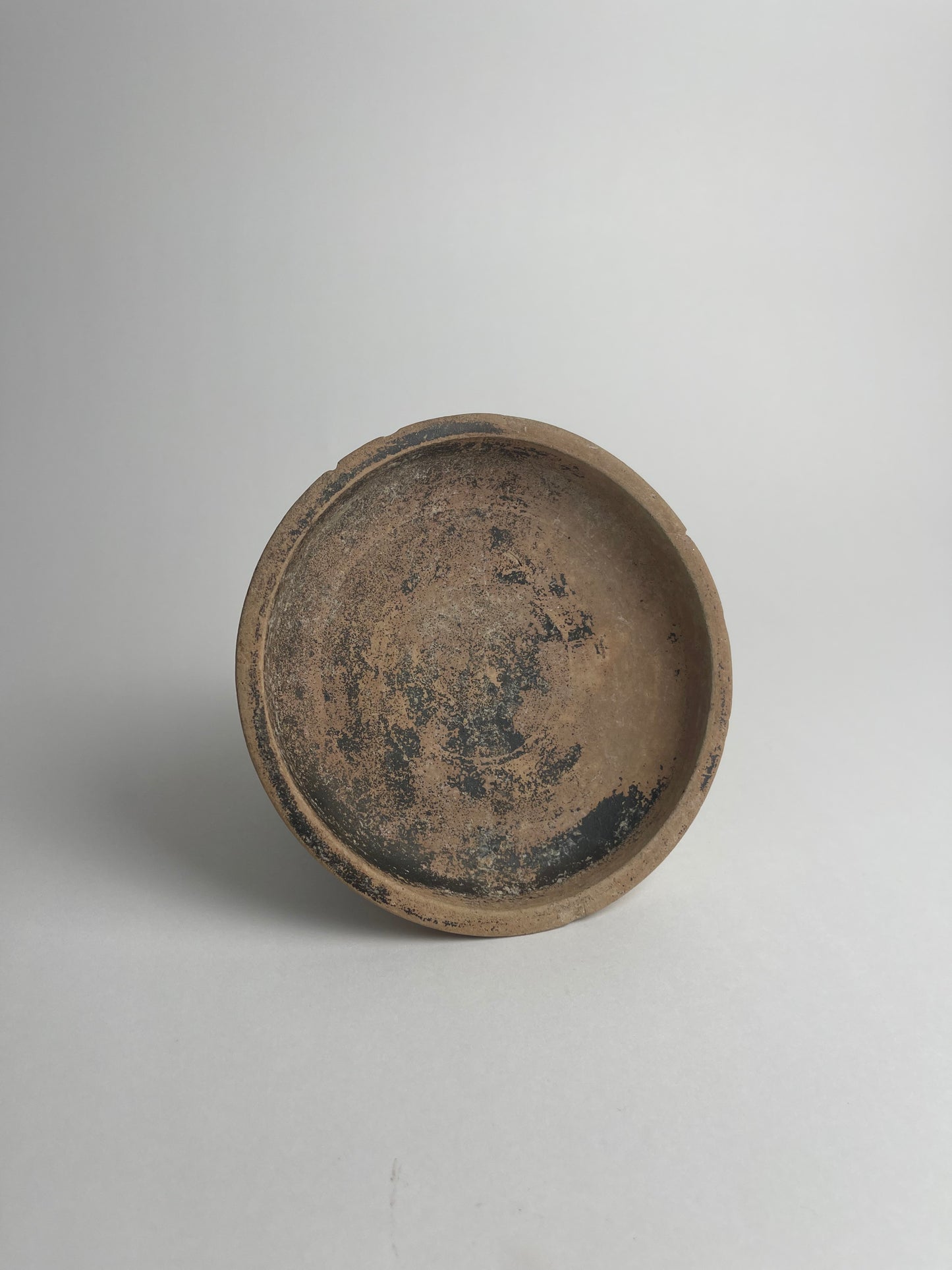 Blackware Footed Dish