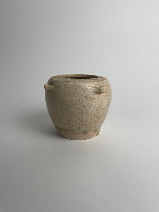 Straw Glaze Vase