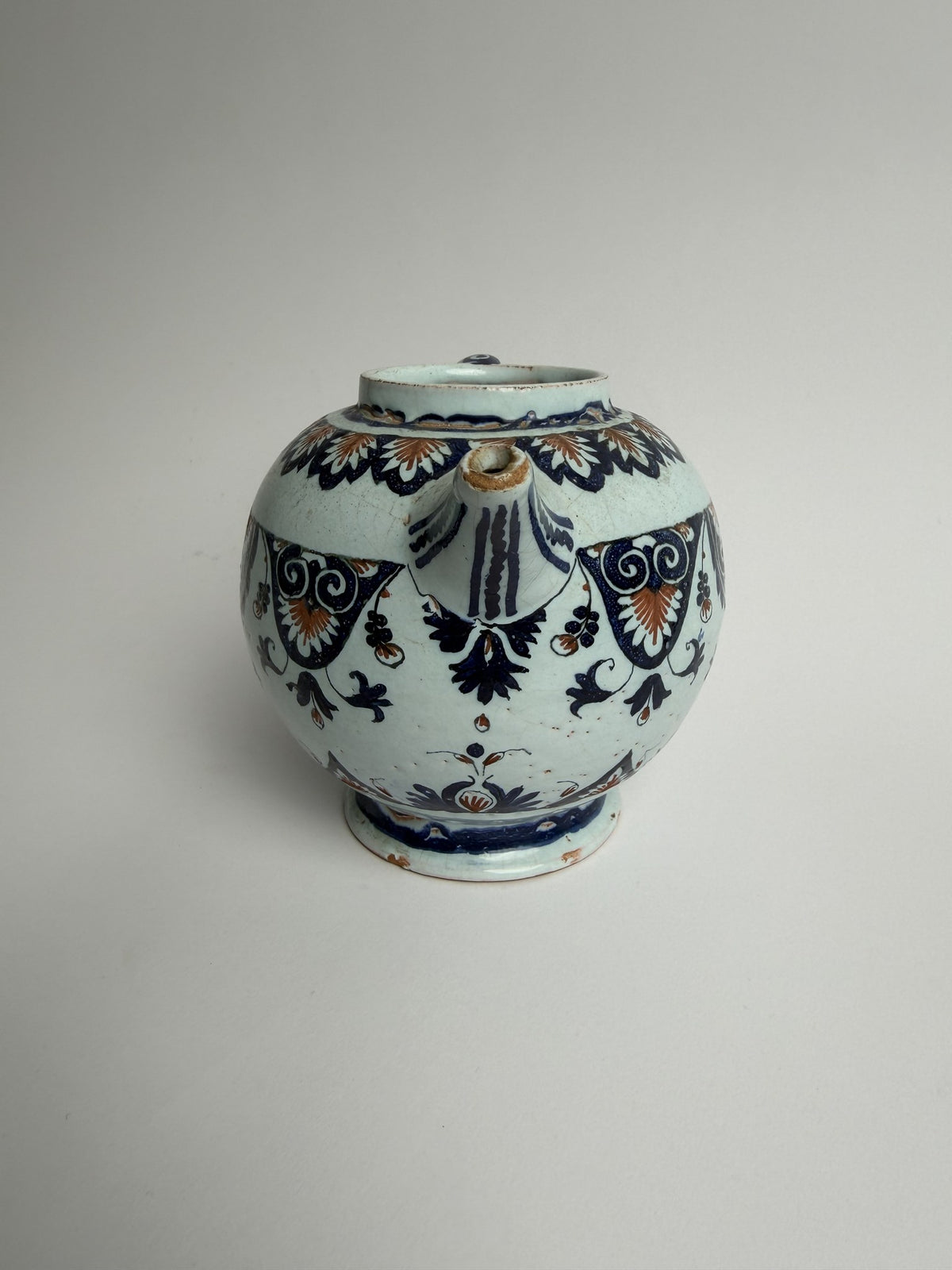 Faience Teapot