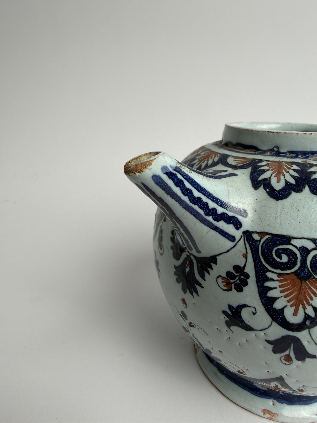 Faience Teapot