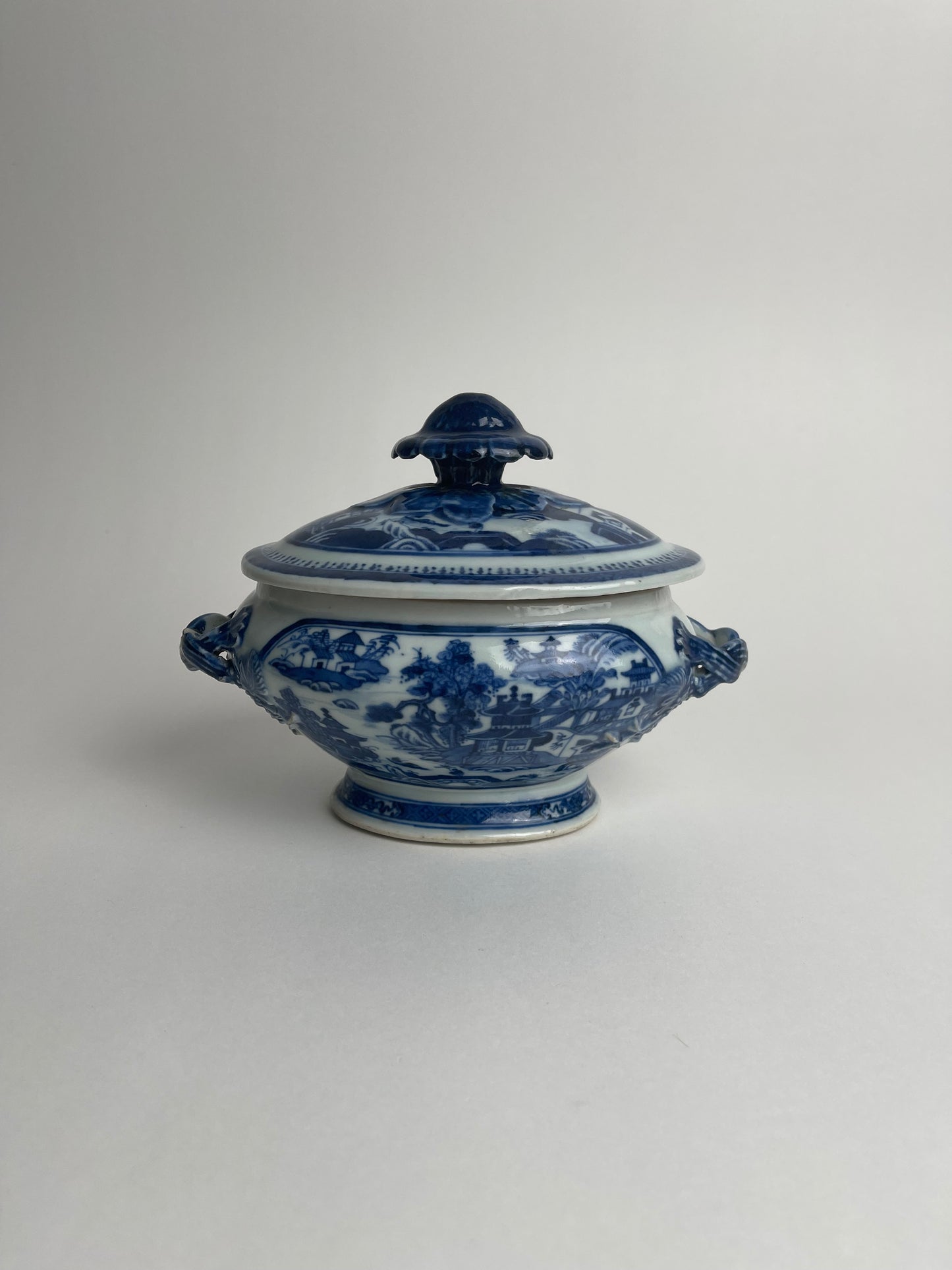 Blue & White Tureen