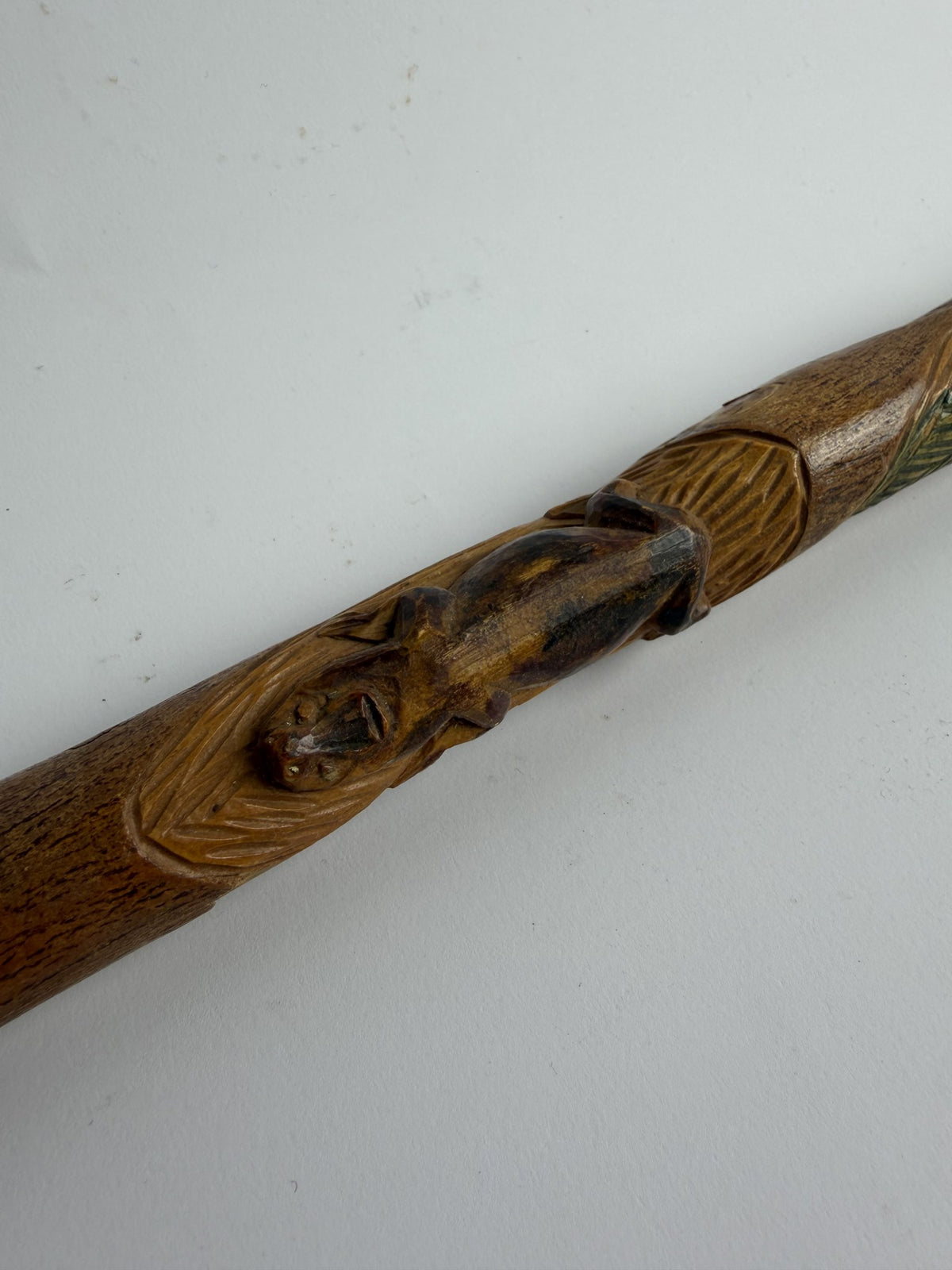 Carved Animal Cane