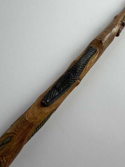 Carved Animal Cane