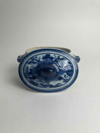 Blue & White Tureen