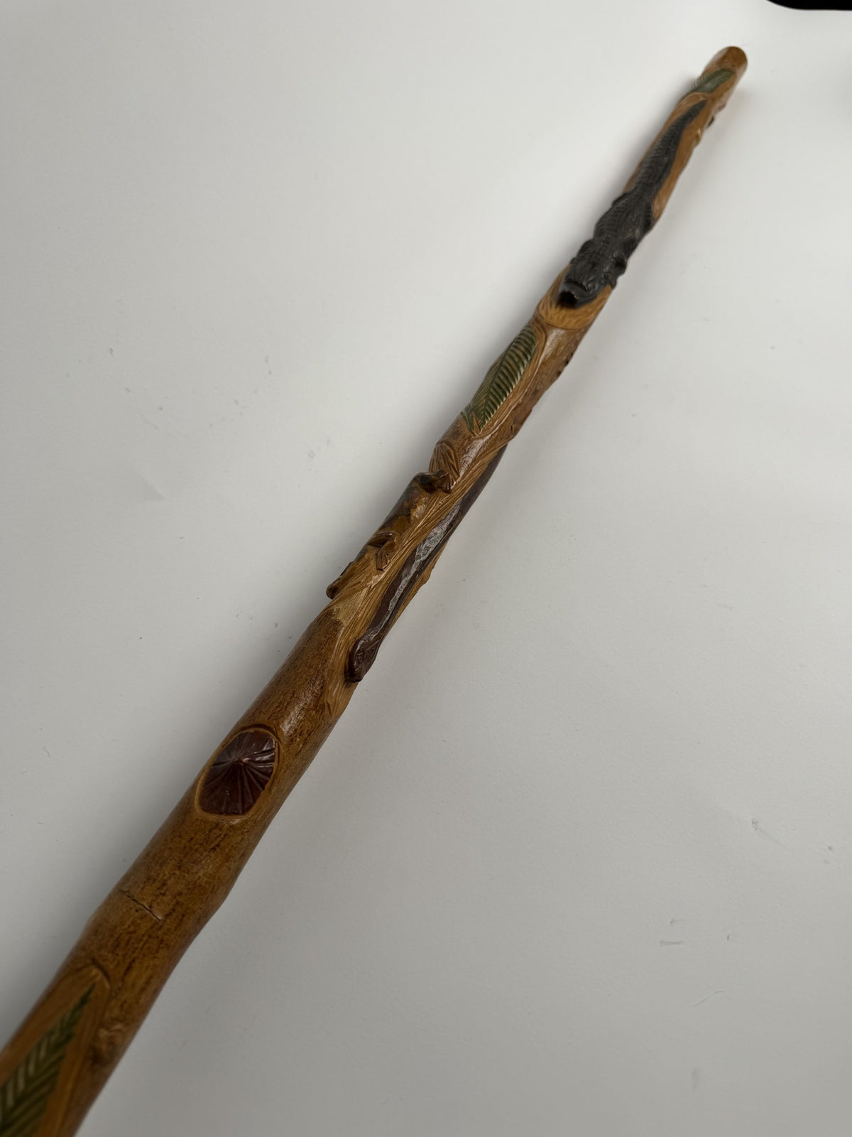 Carved Animal Cane