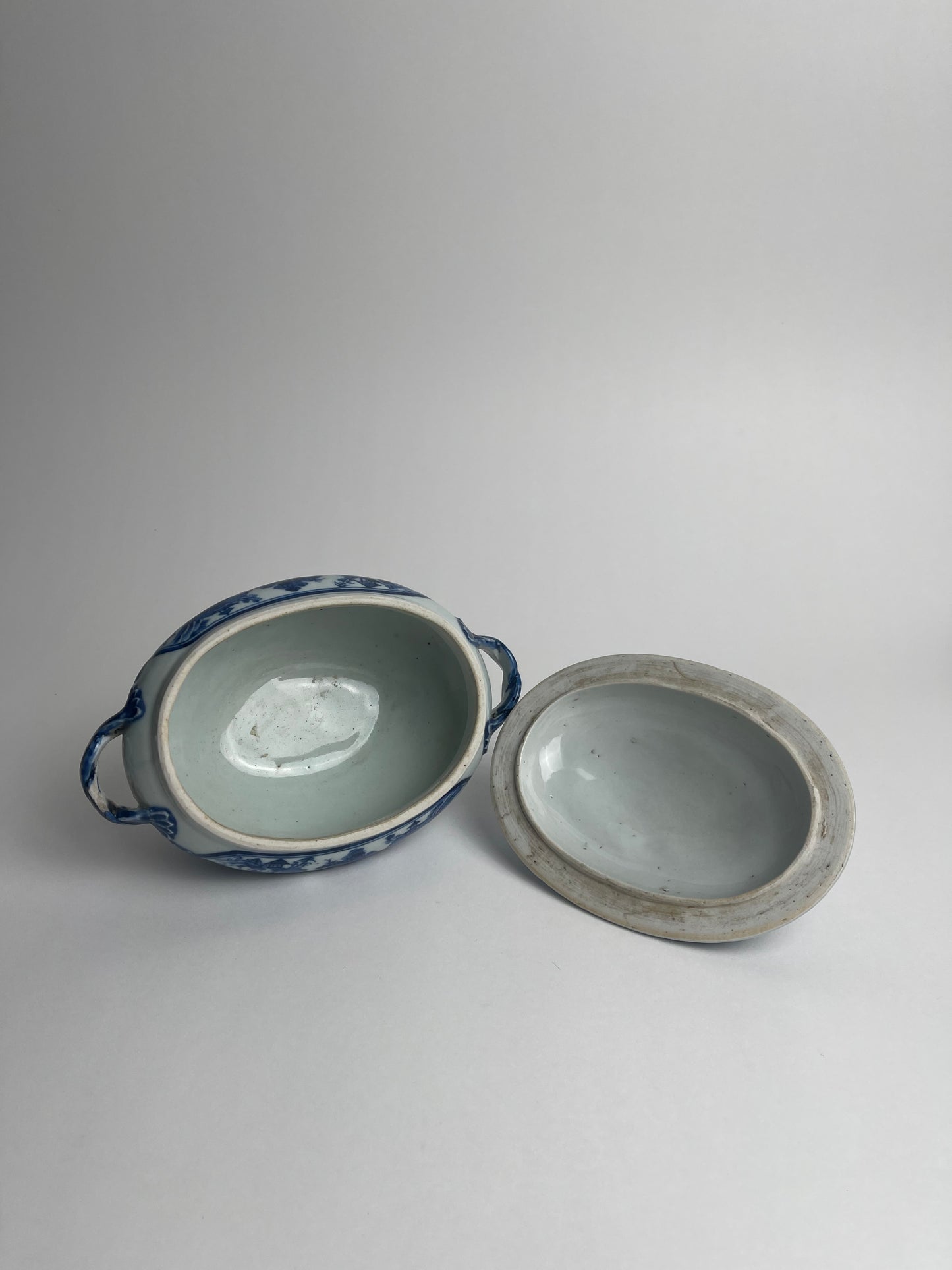 Blue & White Tureen