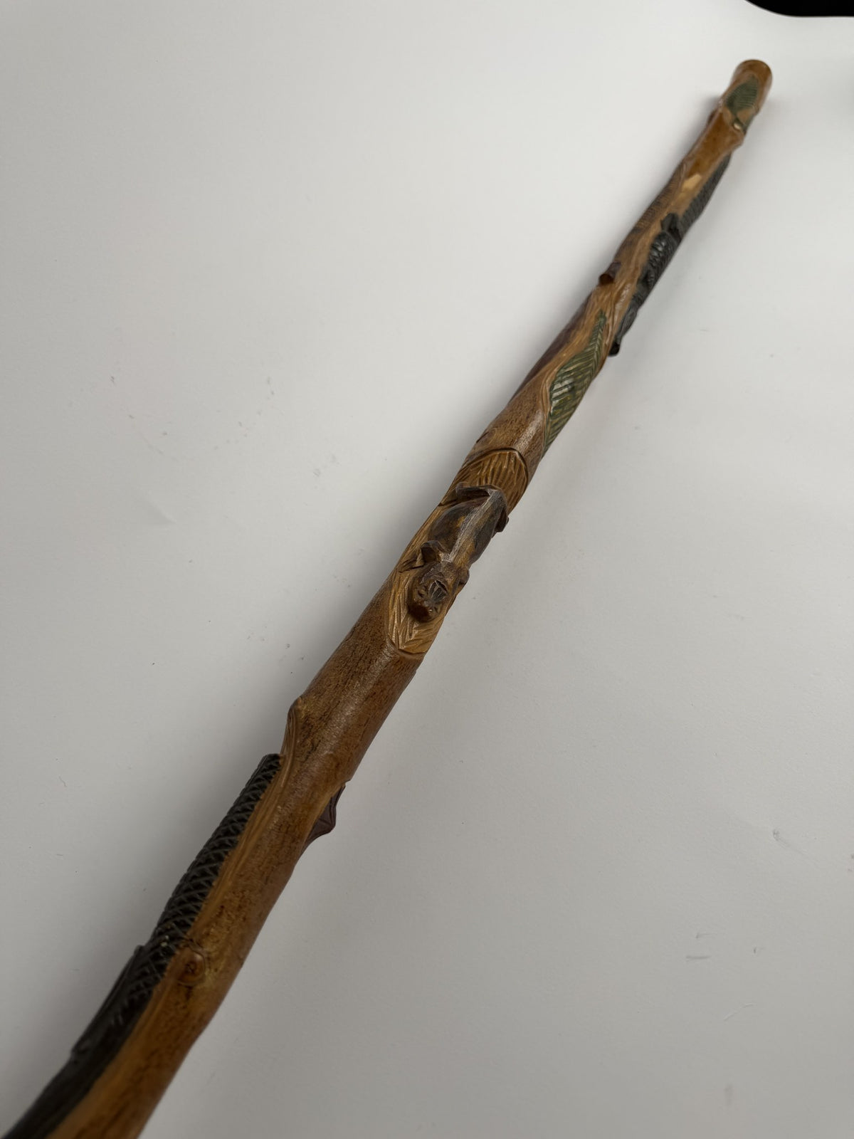 Carved Animal Cane