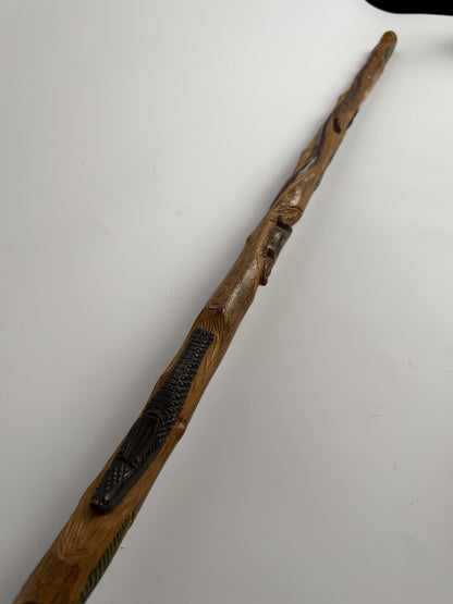Carved Animal Cane