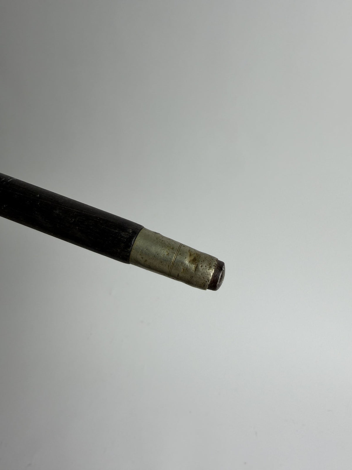 Silver Ball-Top Cane