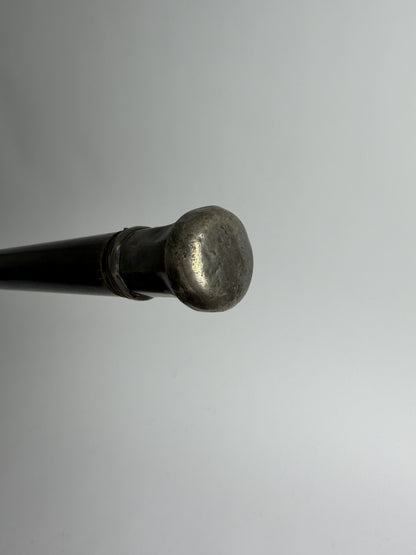 Silver Ball-Top Cane